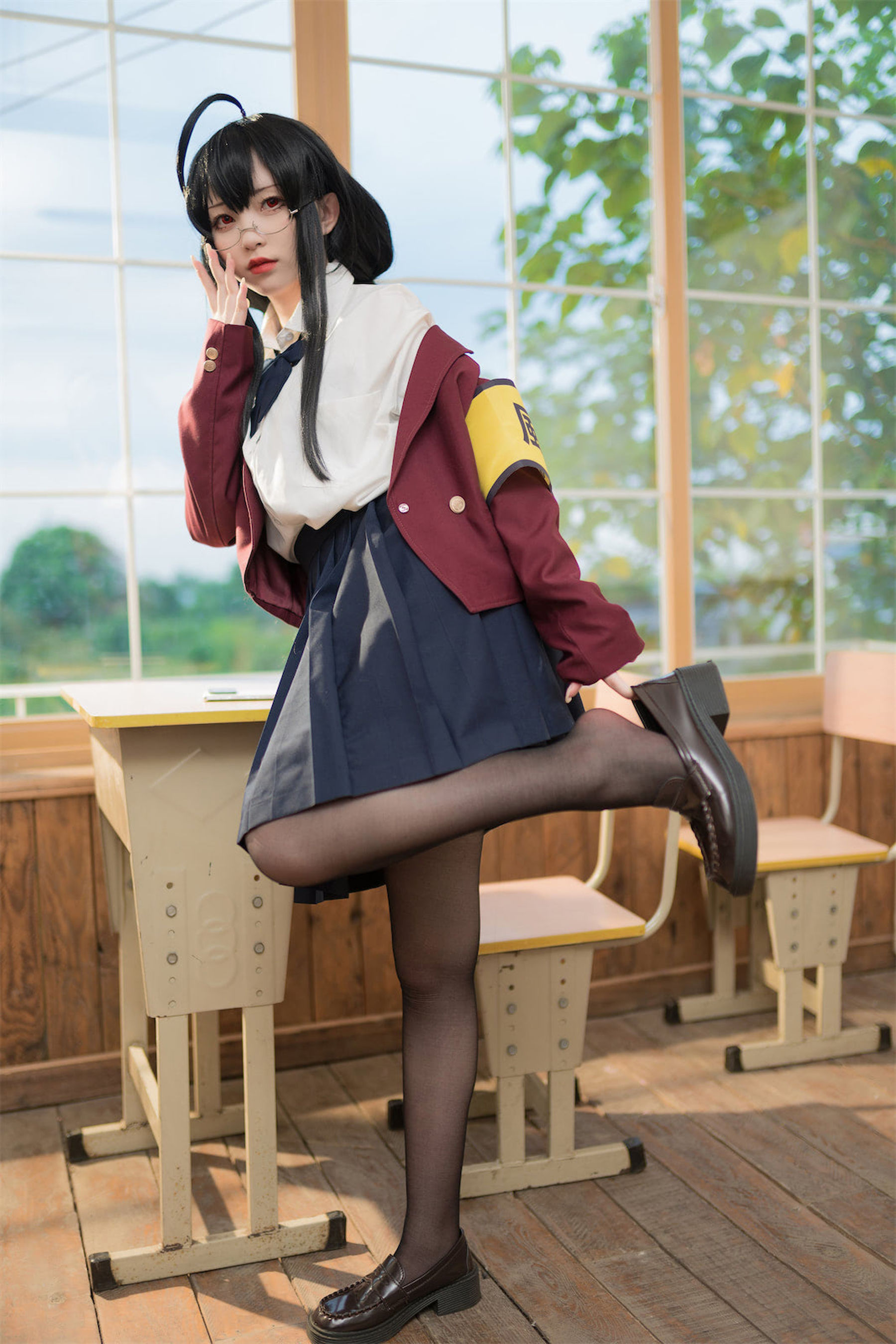 [福利COS] 花铃 - 大凤JK放学后风纪委员