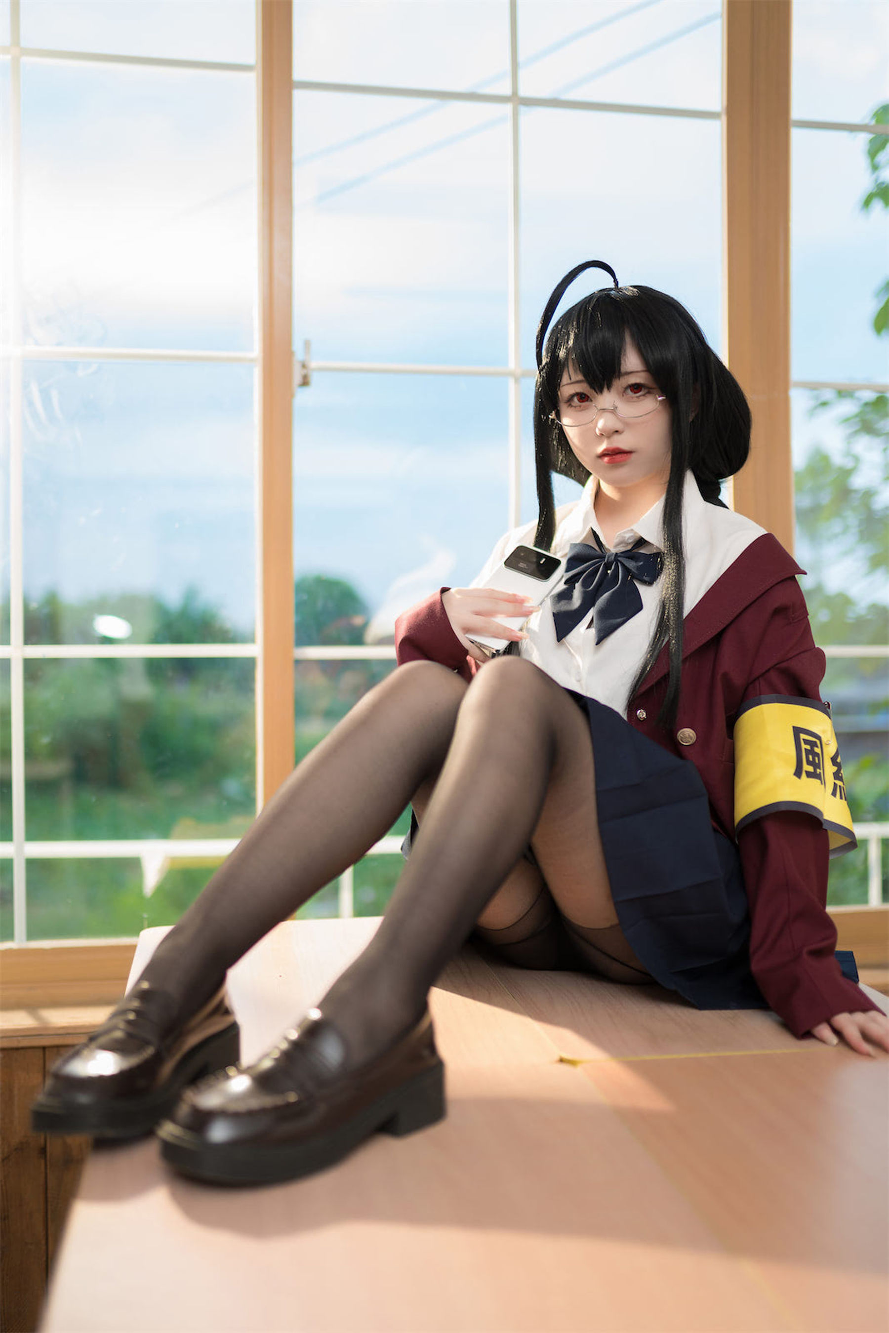 [福利COS] 花铃 - 大凤JK放学后风纪委员