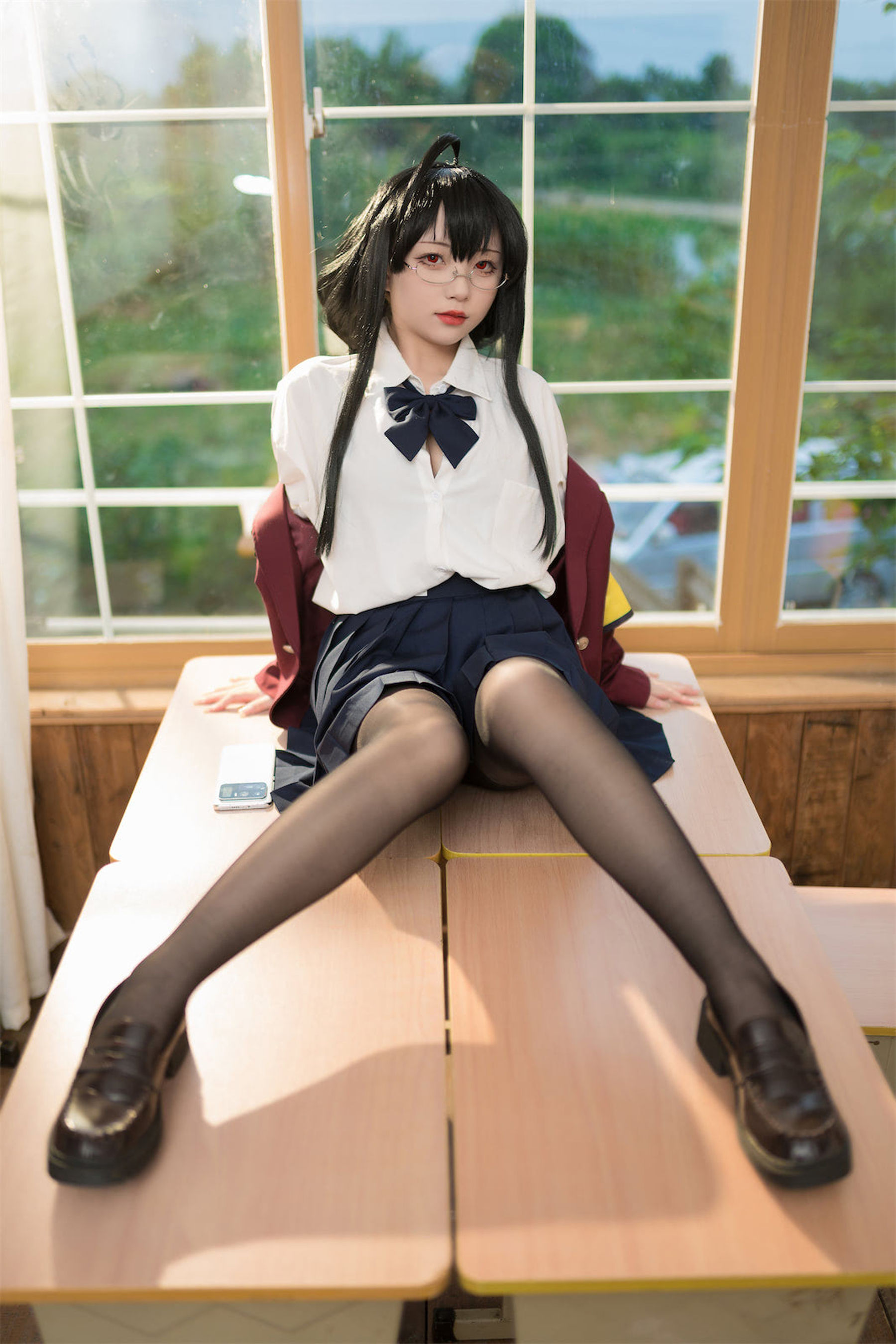 [福利COS] 花铃 - 大凤JK放学后风纪委员