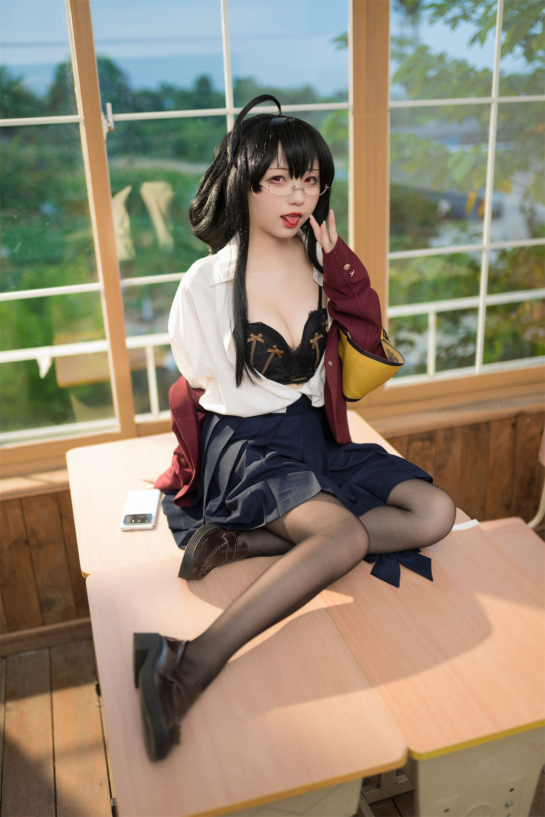 [福利COS] 花铃 - 大凤JK放学后风纪委员