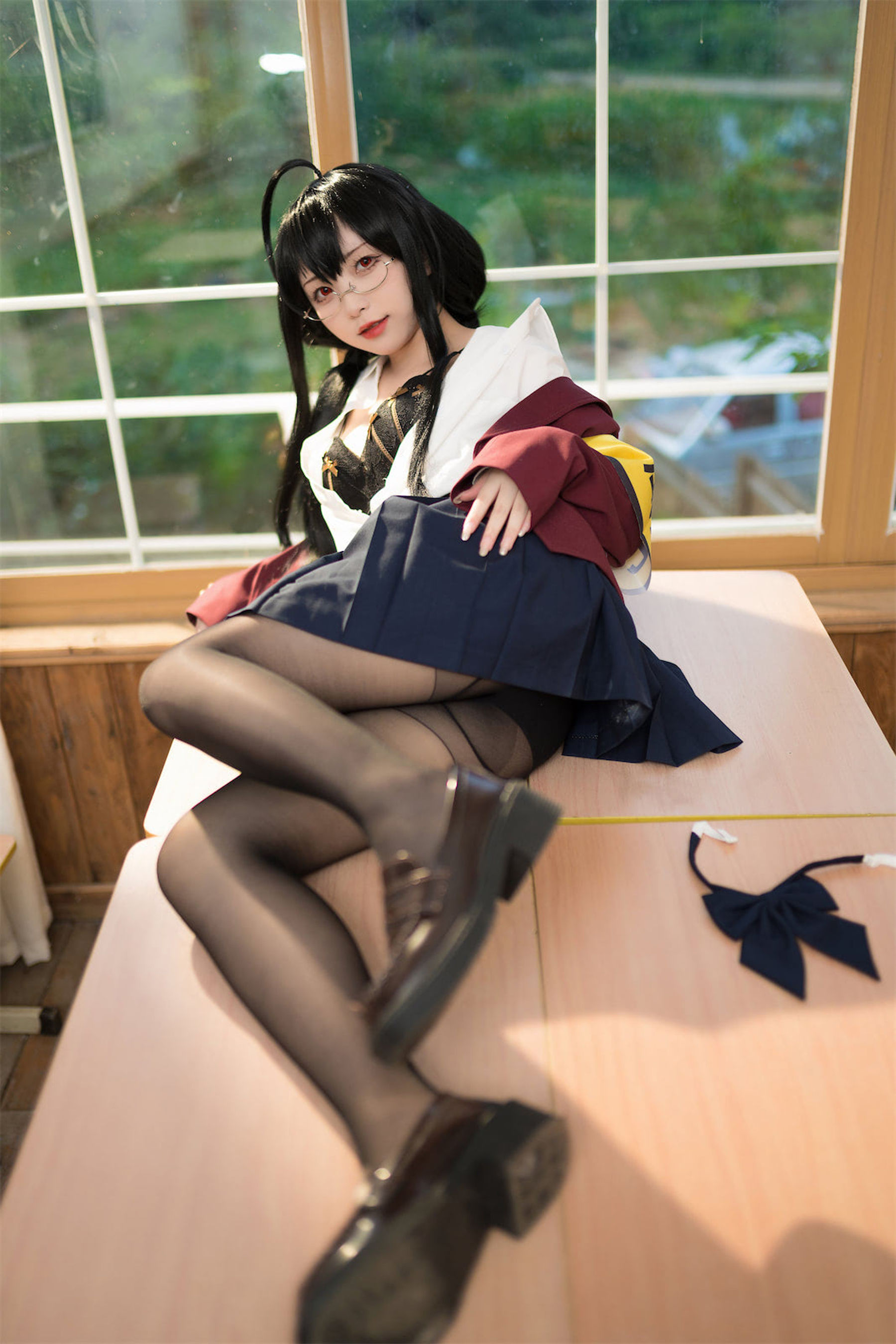 [福利COS] 花铃 - 大凤JK放学后风纪委员