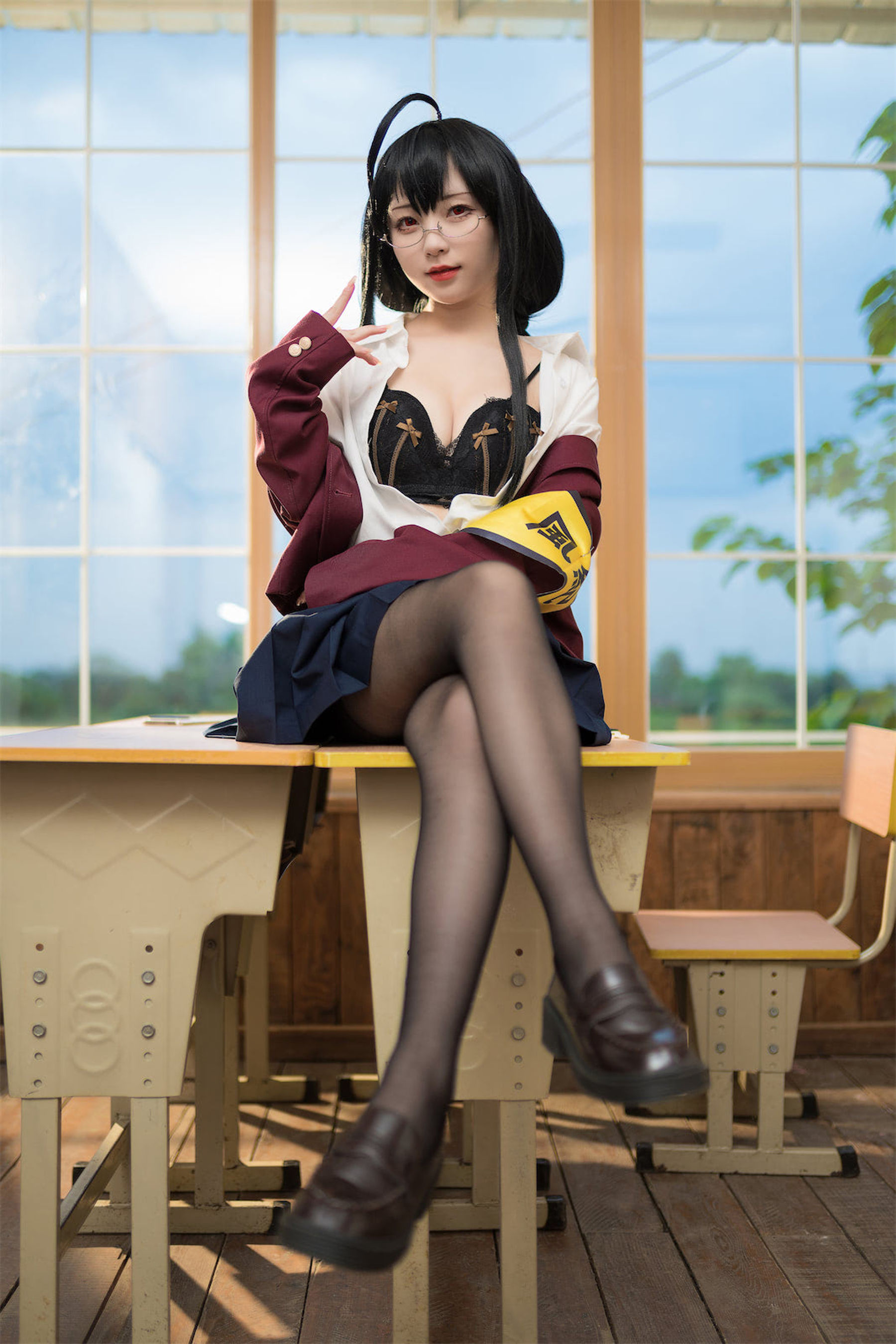 [福利COS] 花铃 - 大凤JK放学后风纪委员