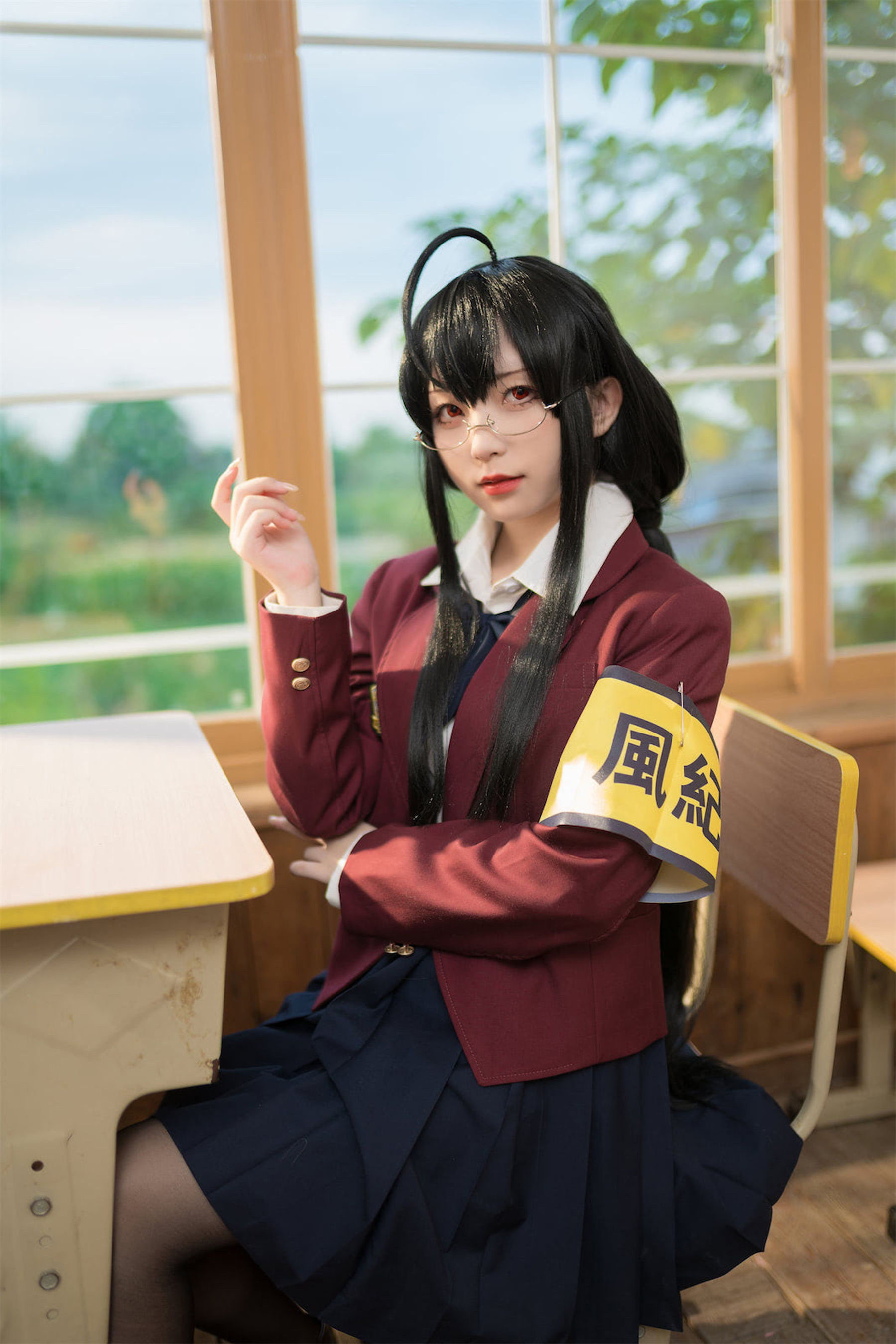 [福利COS] 花铃 - 大凤JK放学后风纪委员
