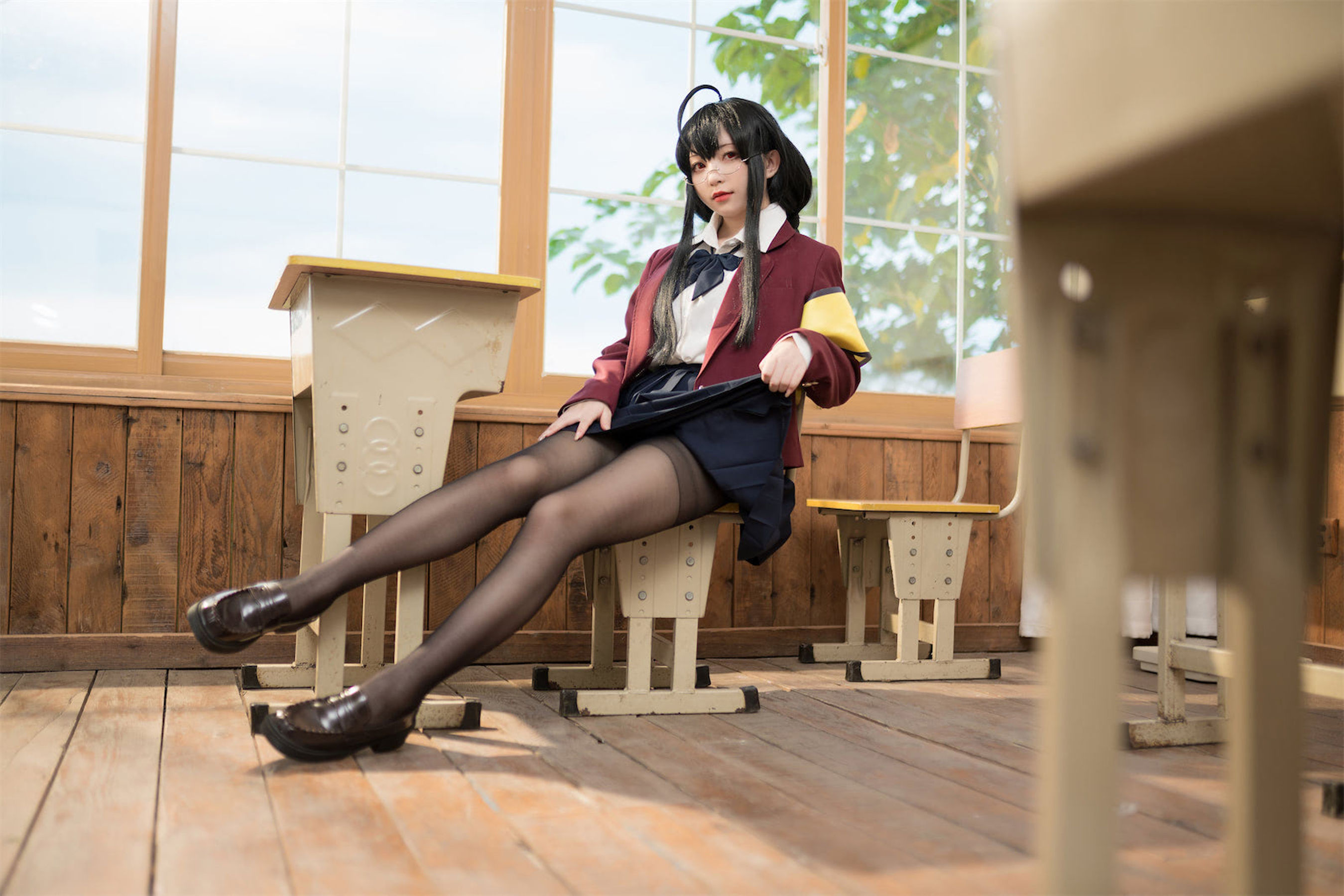 [福利COS] 花铃 - 大凤JK放学后风纪委员