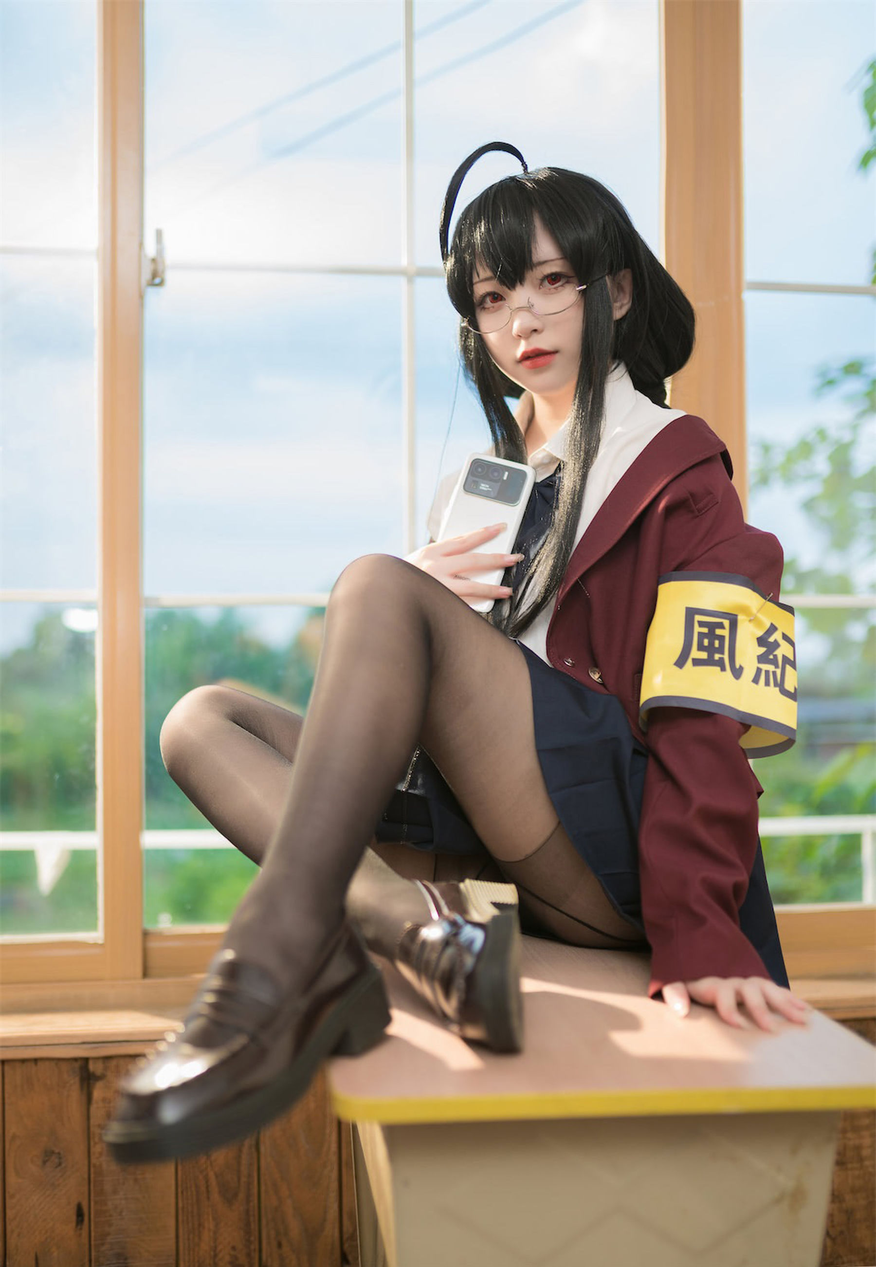 [福利COS] 花铃 - 大凤JK放学后风纪委员