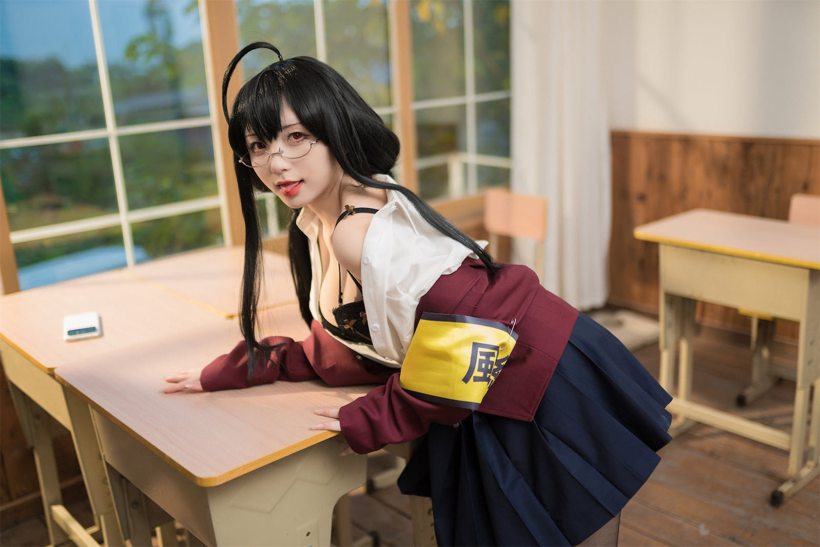 [福利COS] 花铃 - 大凤JK放学后风纪委员