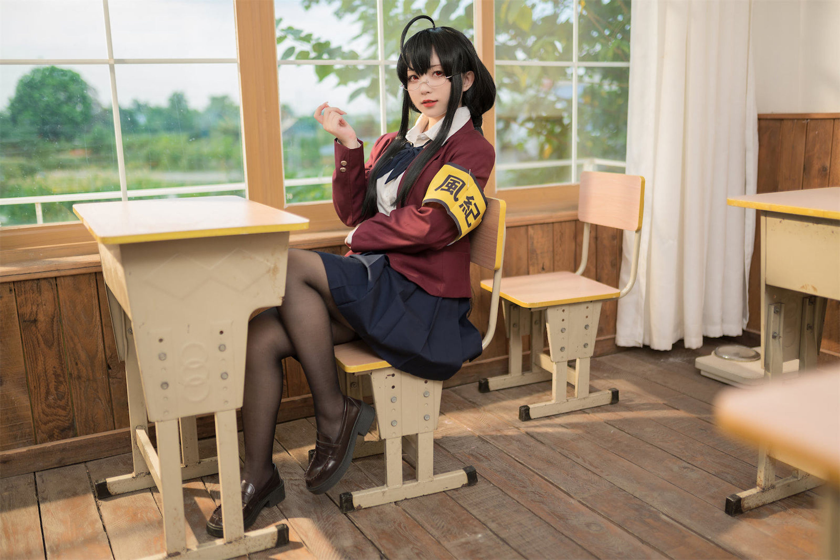 [福利COS] 花铃 - 大凤JK放学后风纪委员