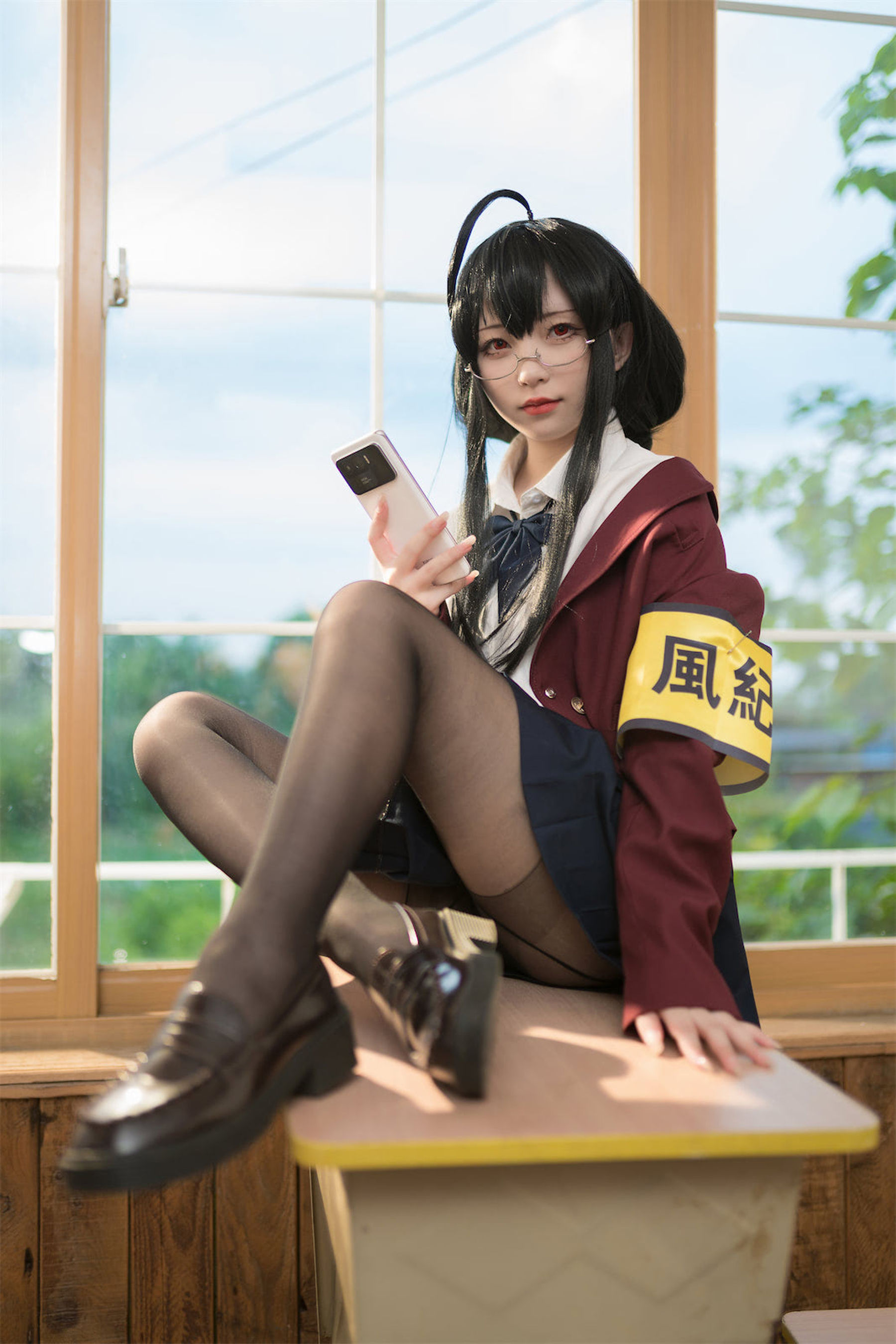 [福利COS] 花铃 - 大凤JK放学后风纪委员