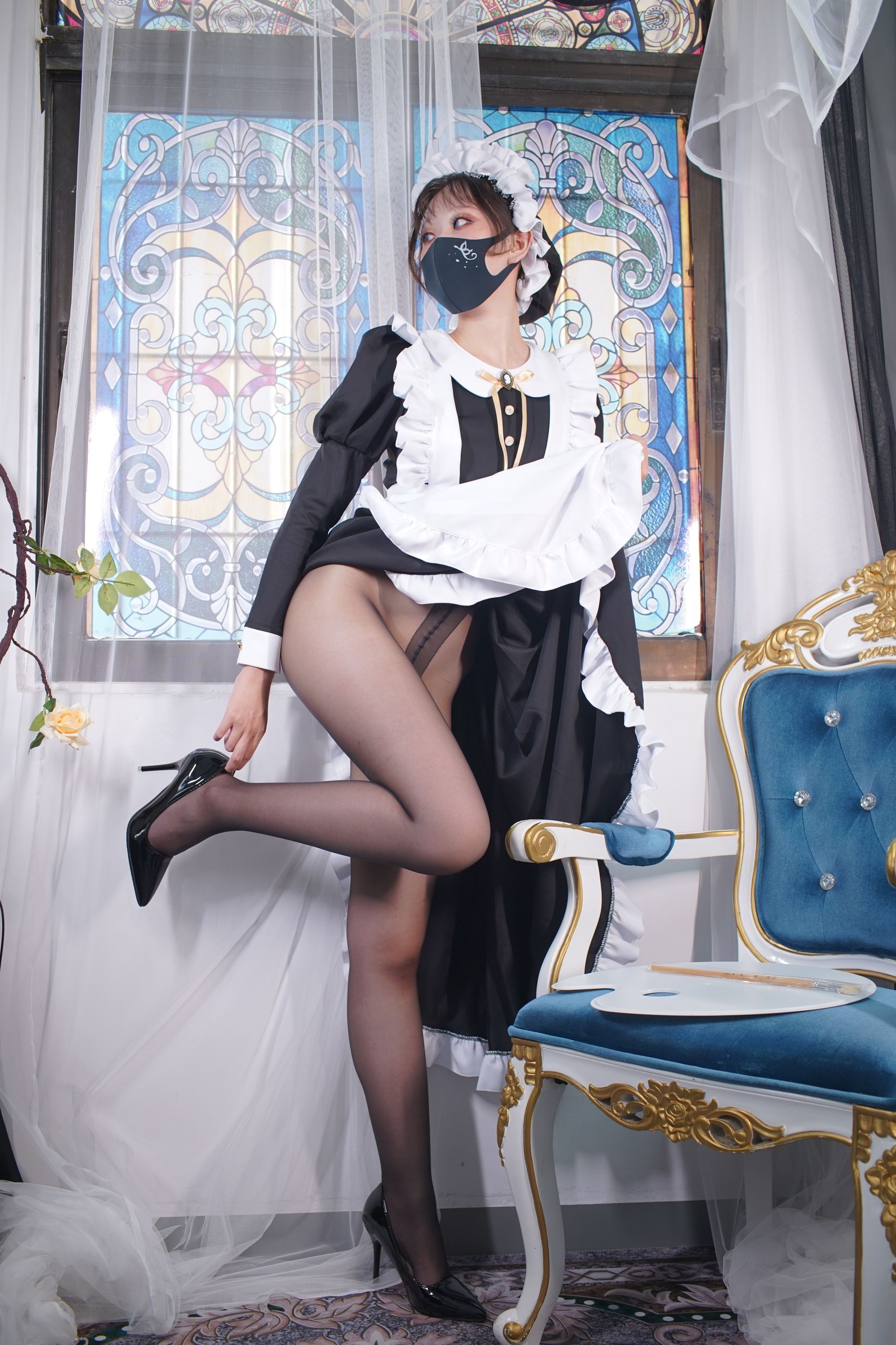 [福利COS] 茶籽ccz - 欧式女仆