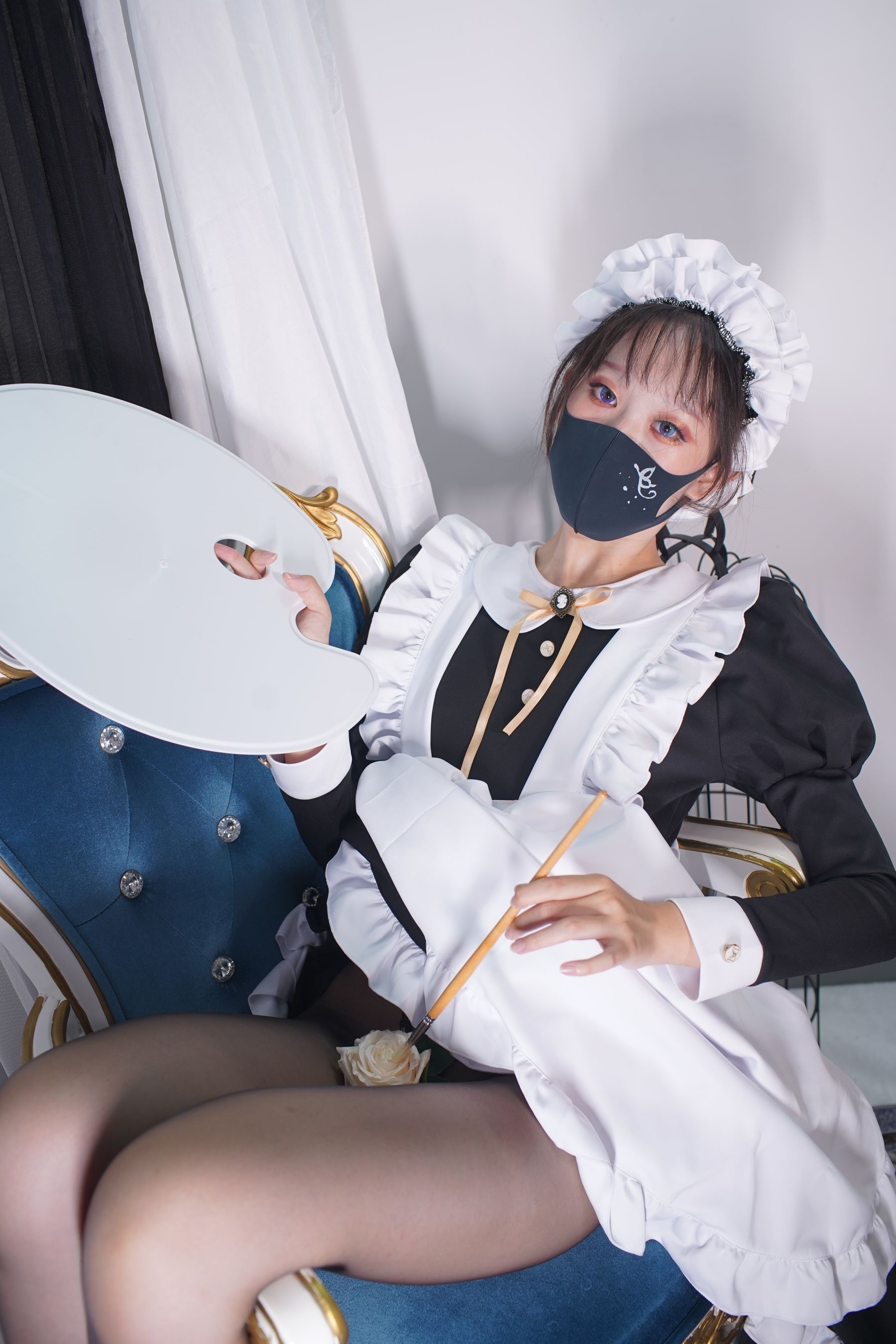 [福利COS] 茶籽ccz - 欧式女仆
