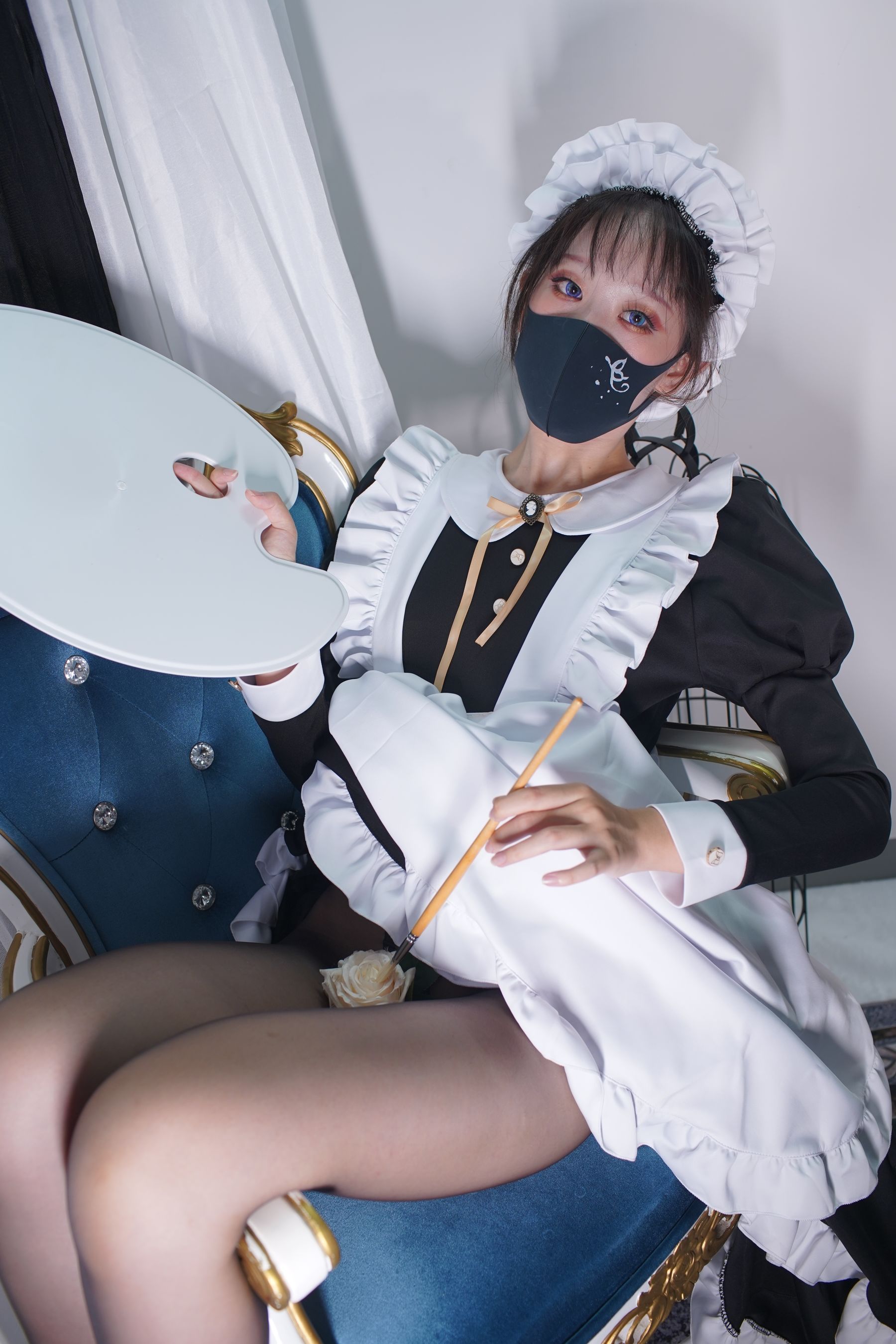 [福利COS] 茶籽ccz - 欧式女仆