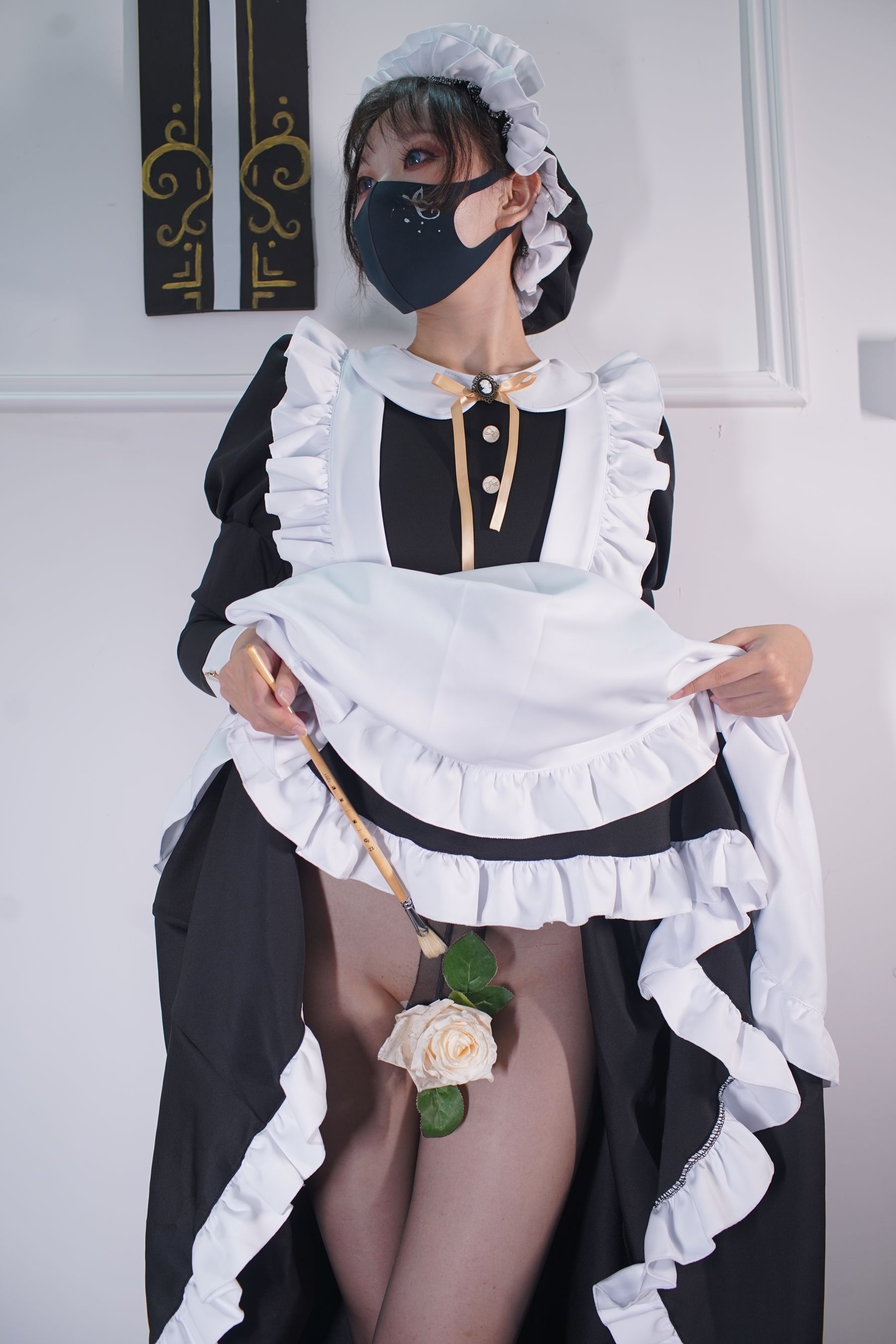 [福利COS] 茶籽ccz - 欧式女仆