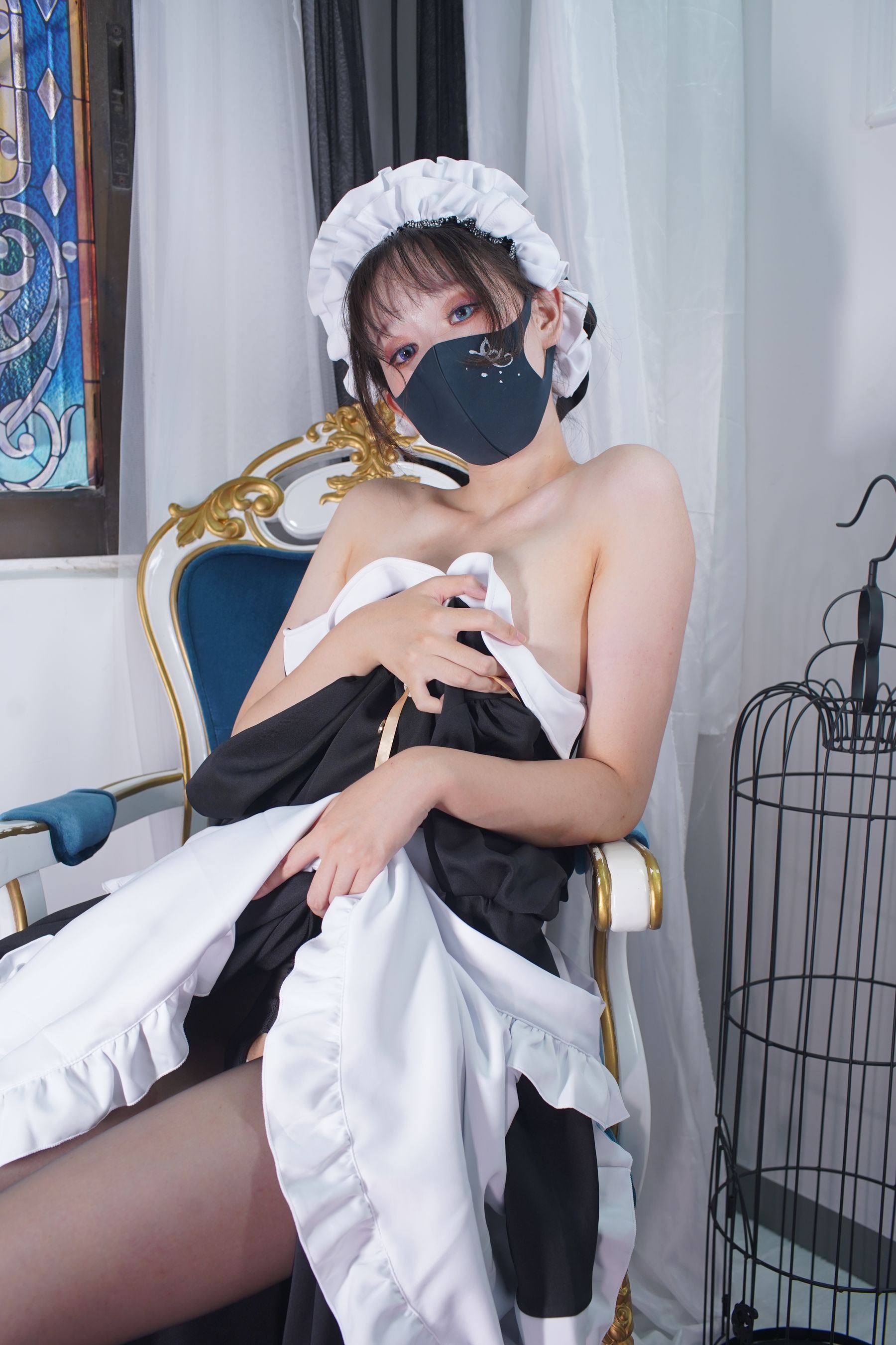 [福利COS] 茶籽ccz - 欧式女仆