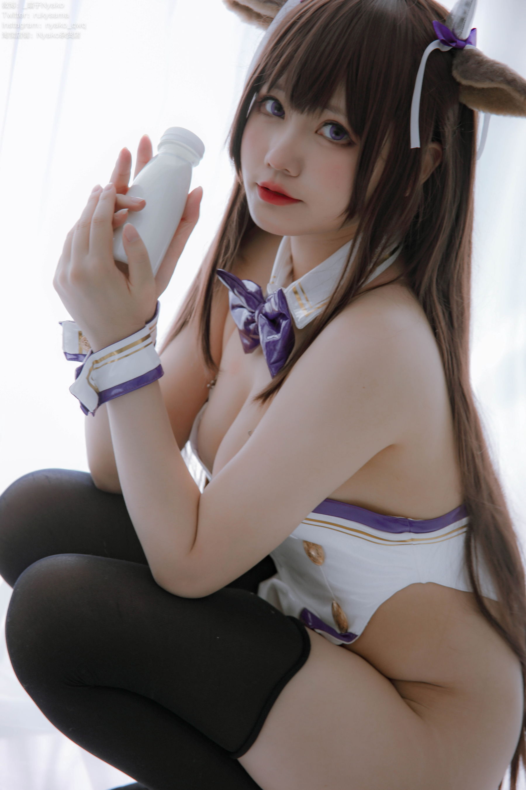 [福利COS] 萌妹子Nyako喵子 - 樫野本 牛牛赌场女郎