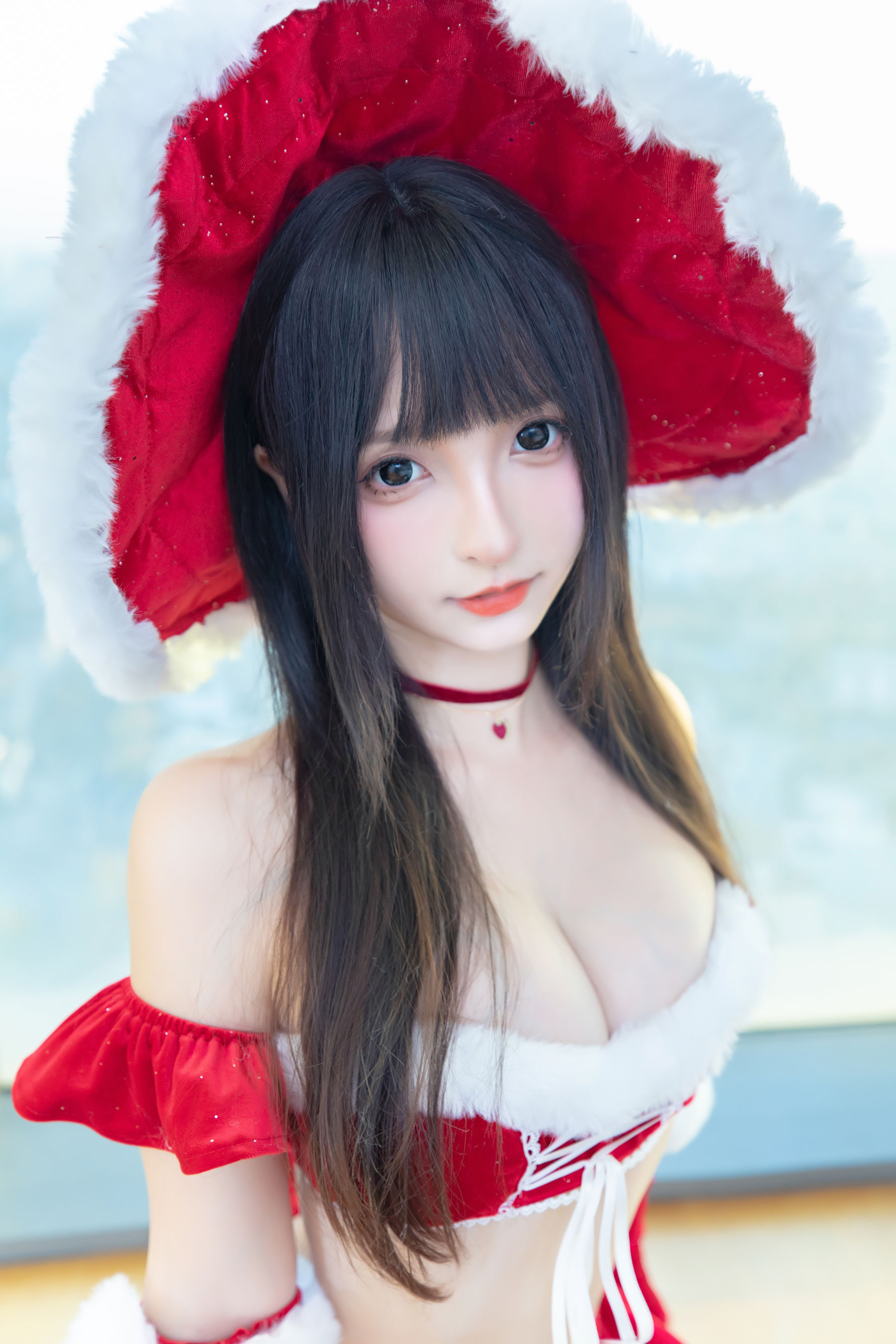 [福利COS] 萝莉神楽板真冬 之圣诞魔法