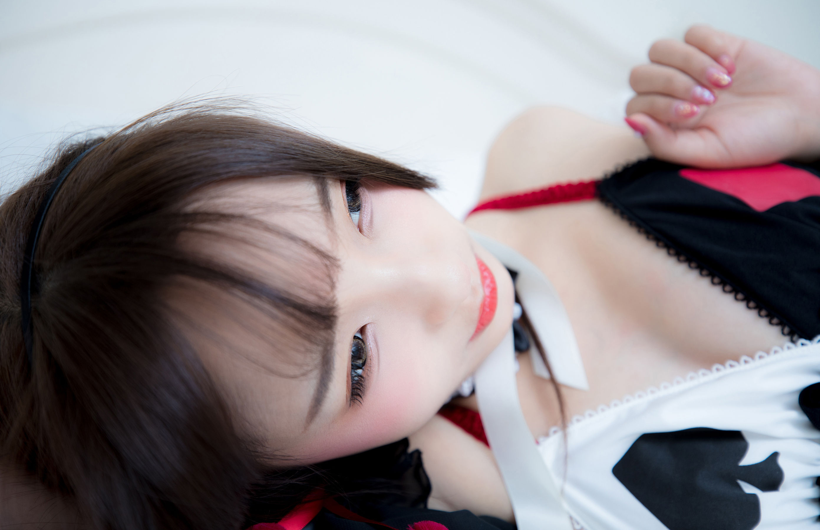 [福利COS] 萝莉神楽板真冬 之小恶魔