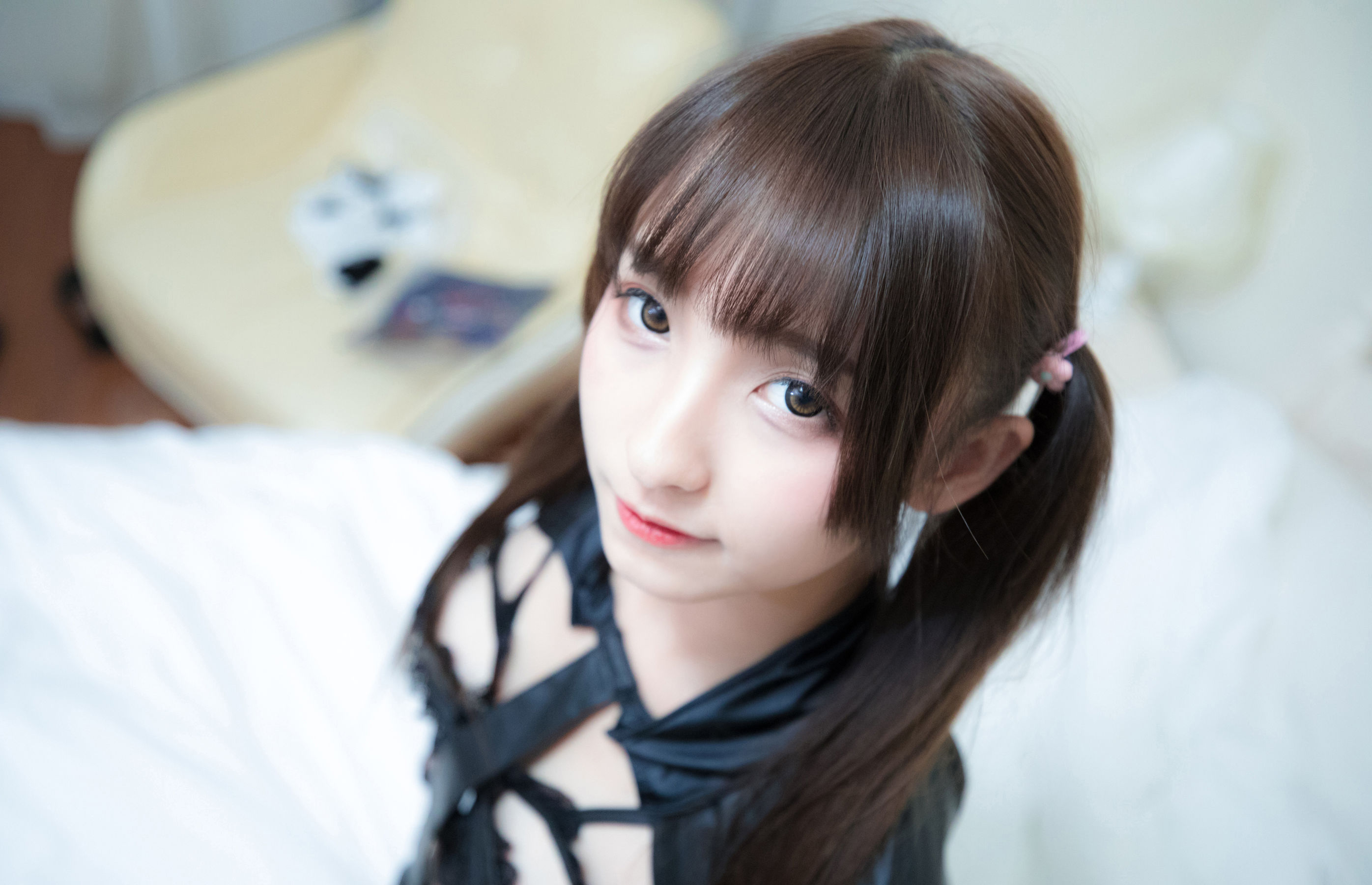 [福利COS] 萝莉神楽板真冬 之小恶魔