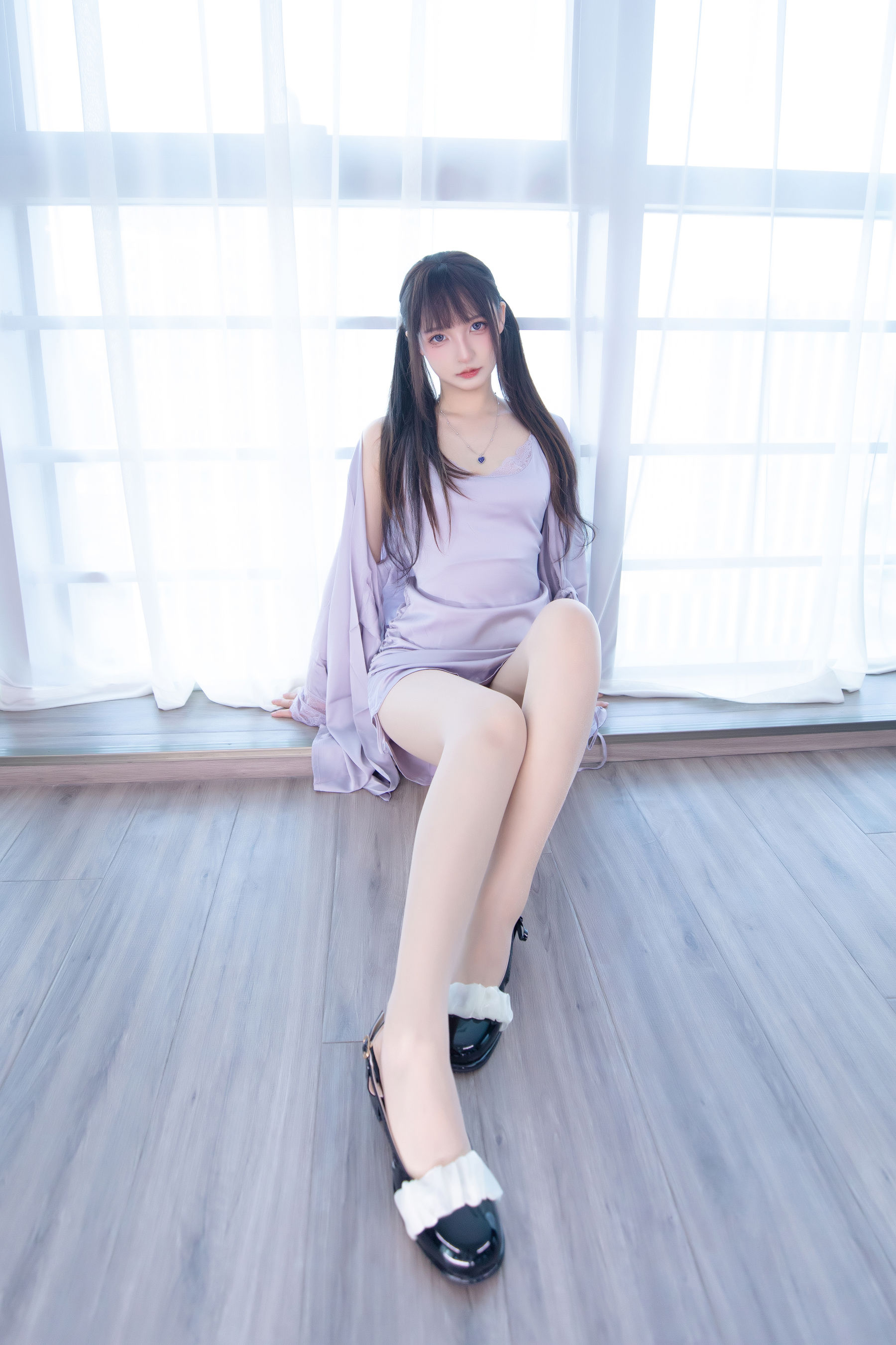 [福利COS] 萝莉神楽板真冬 之望眼欲穿