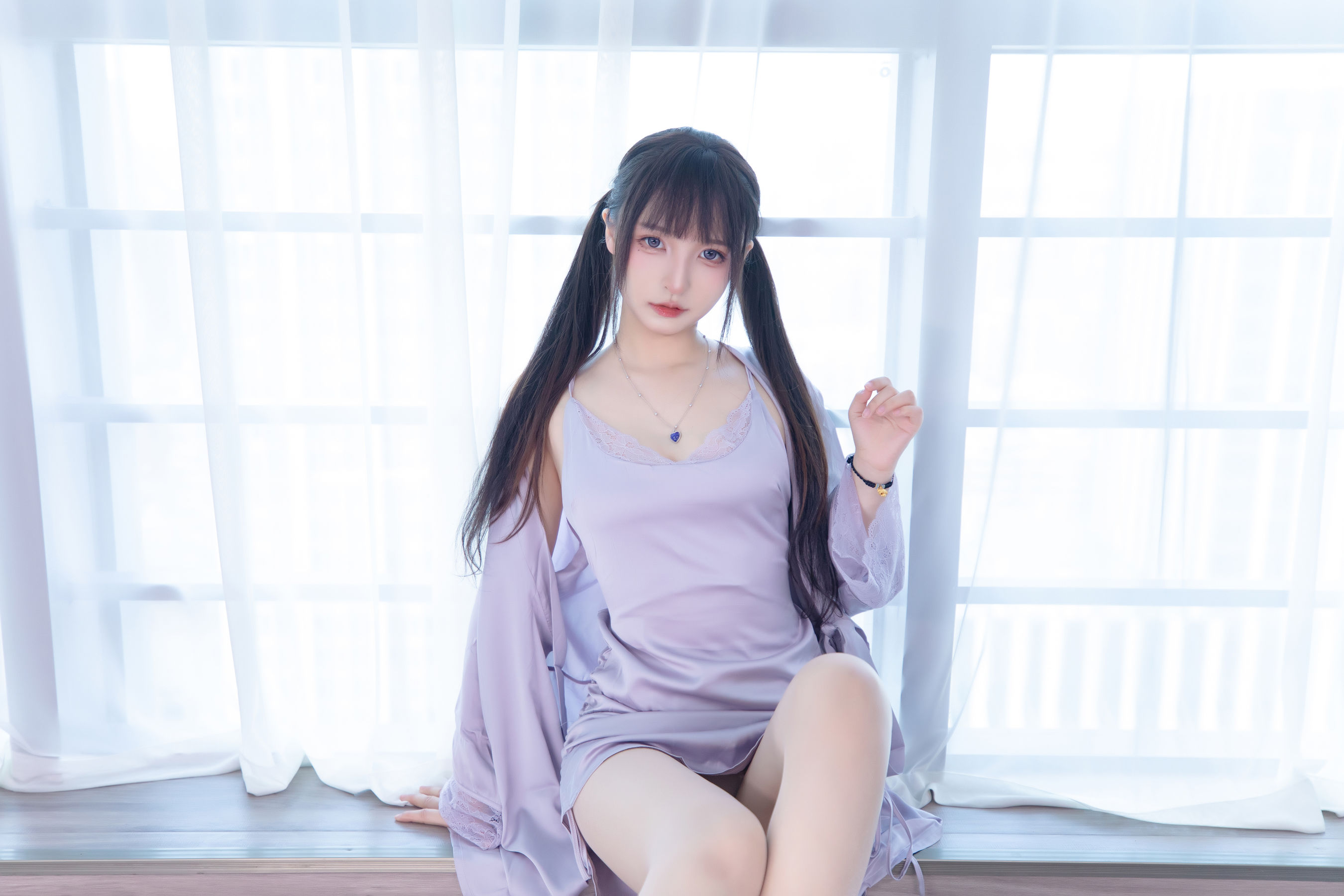[福利COS] 萝莉神楽板真冬 之望眼欲穿