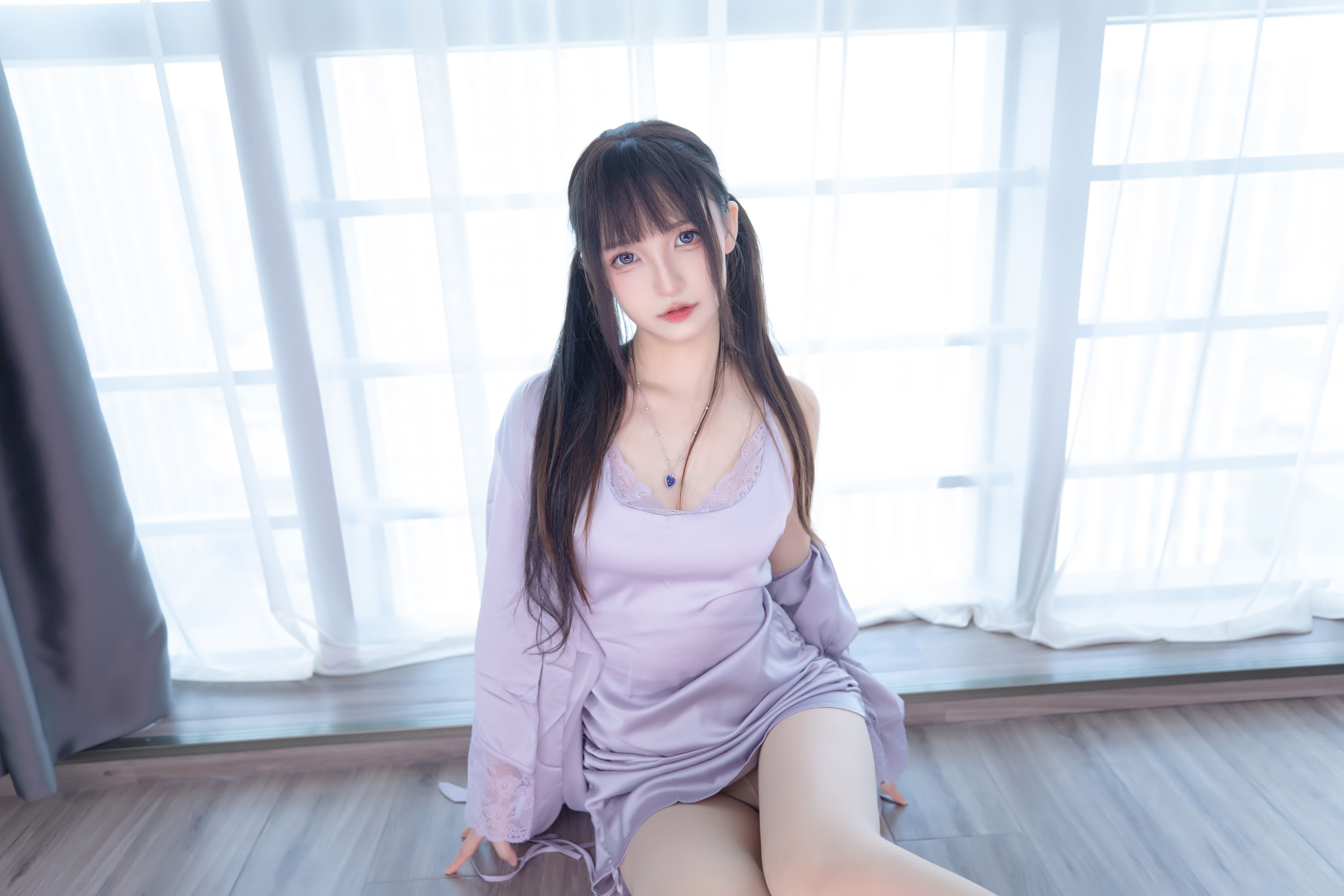 [福利COS] 萝莉神楽板真冬 之望眼欲穿