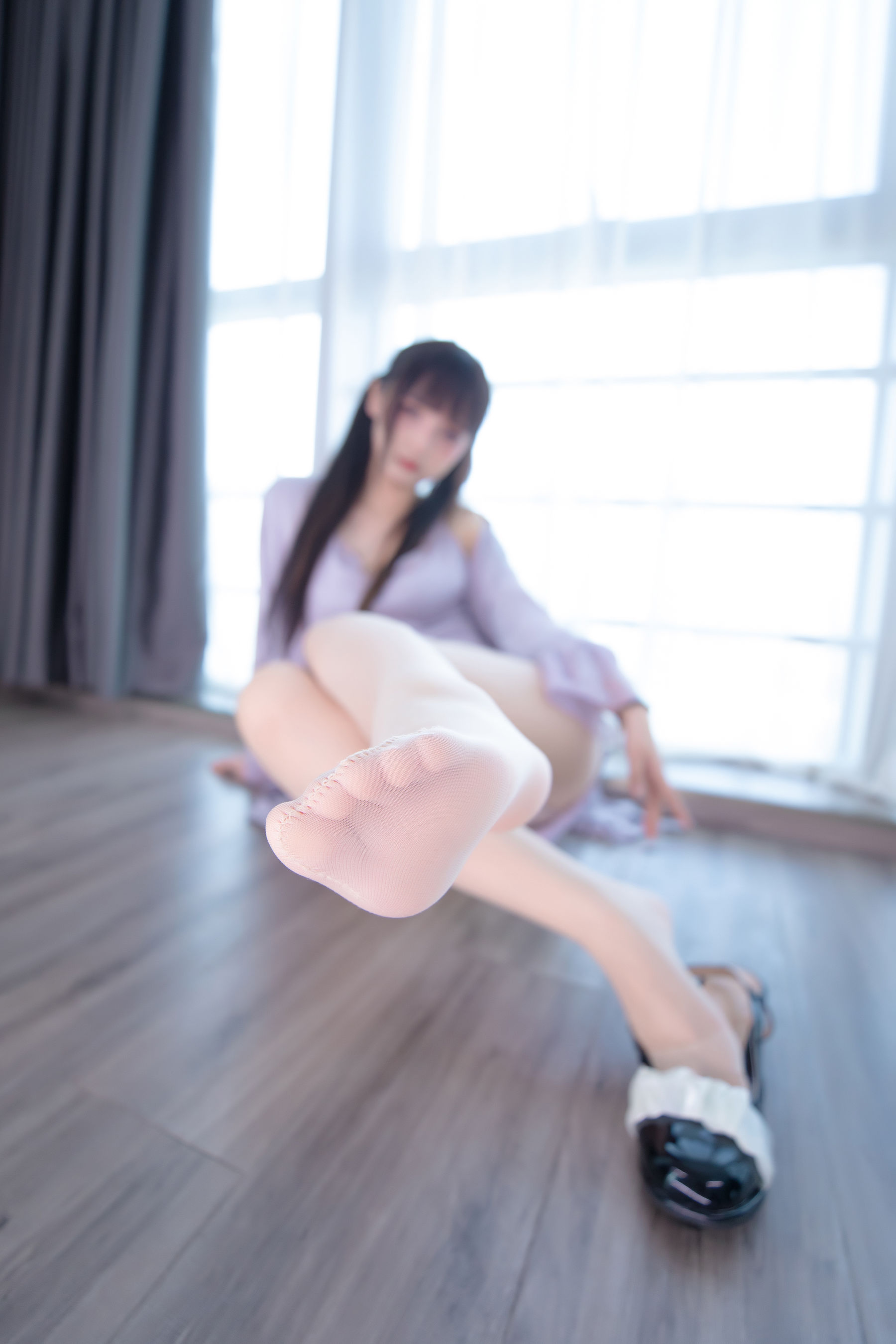 [福利COS] 萝莉神楽板真冬 之望眼欲穿