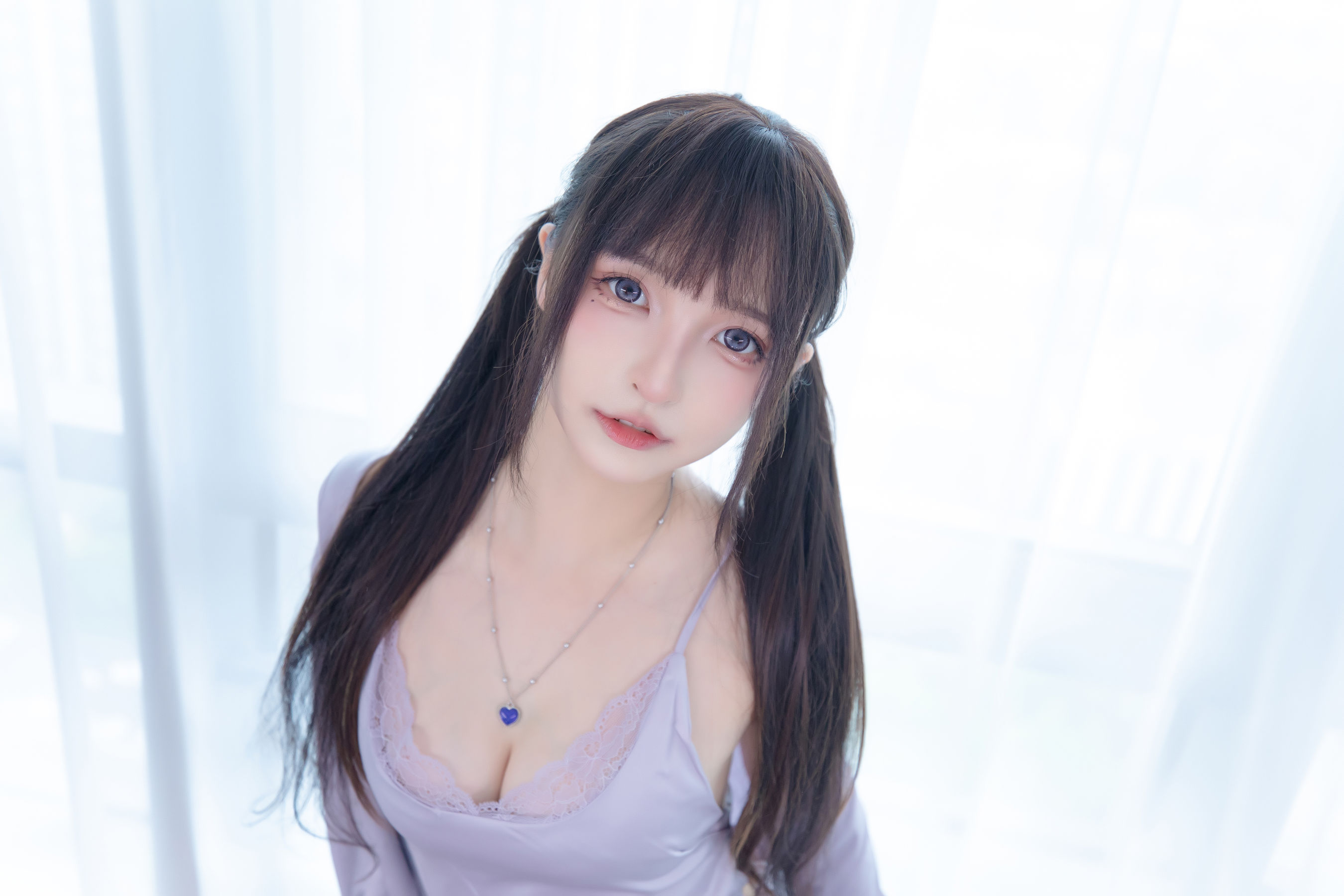 [福利COS] 萝莉神楽板真冬 之望眼欲穿