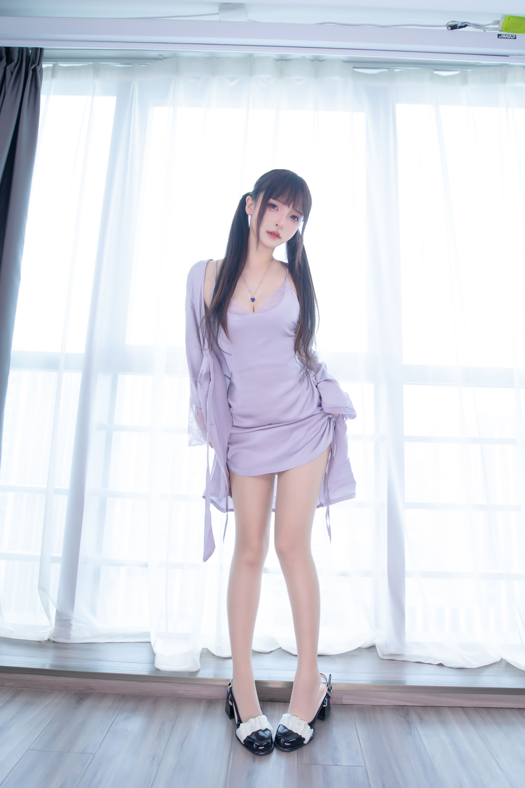 [福利COS] 萝莉神楽板真冬 之望眼欲穿