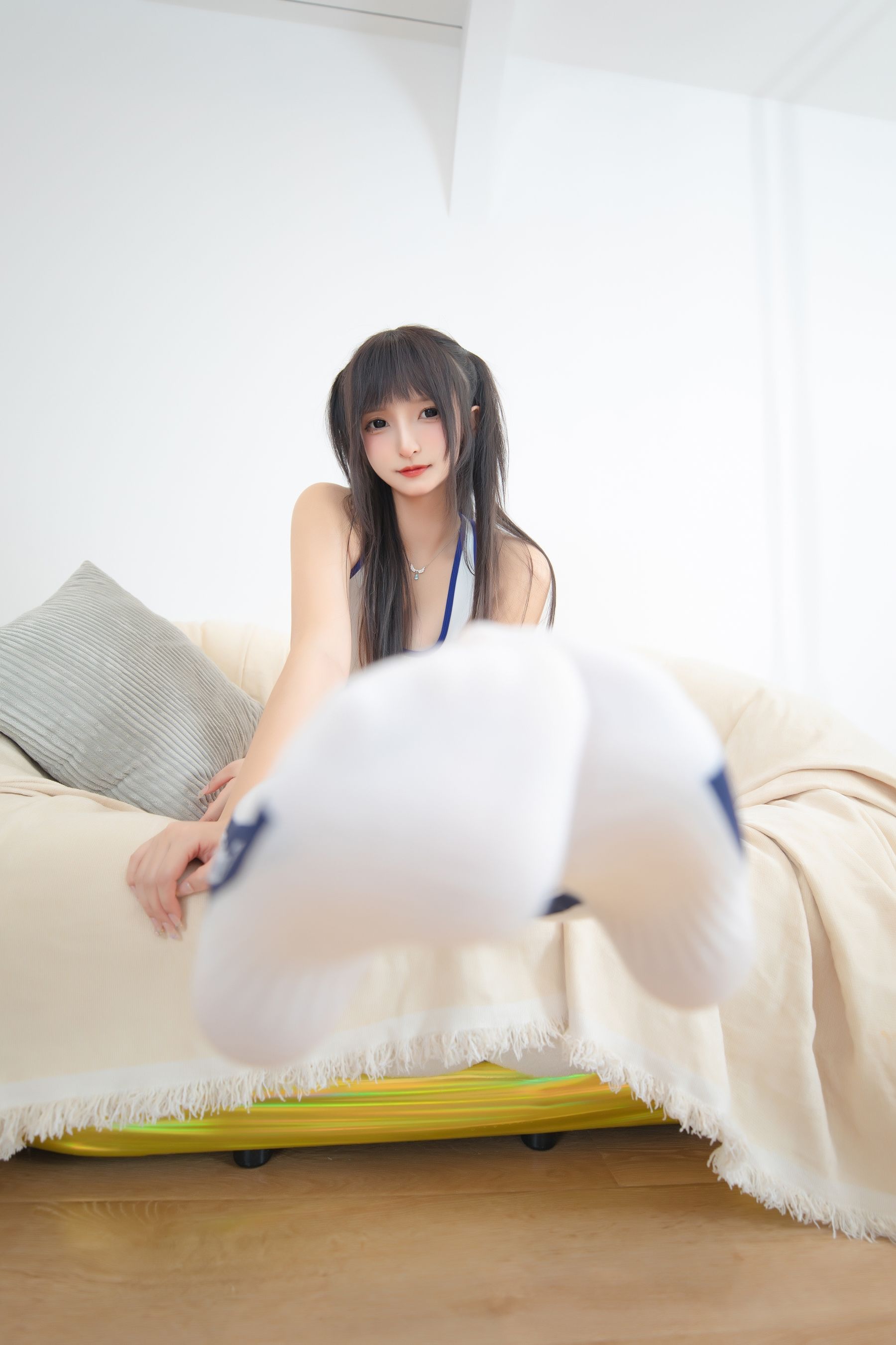 [福利COS] 萝莉神楽板真冬 之骆驼乐园