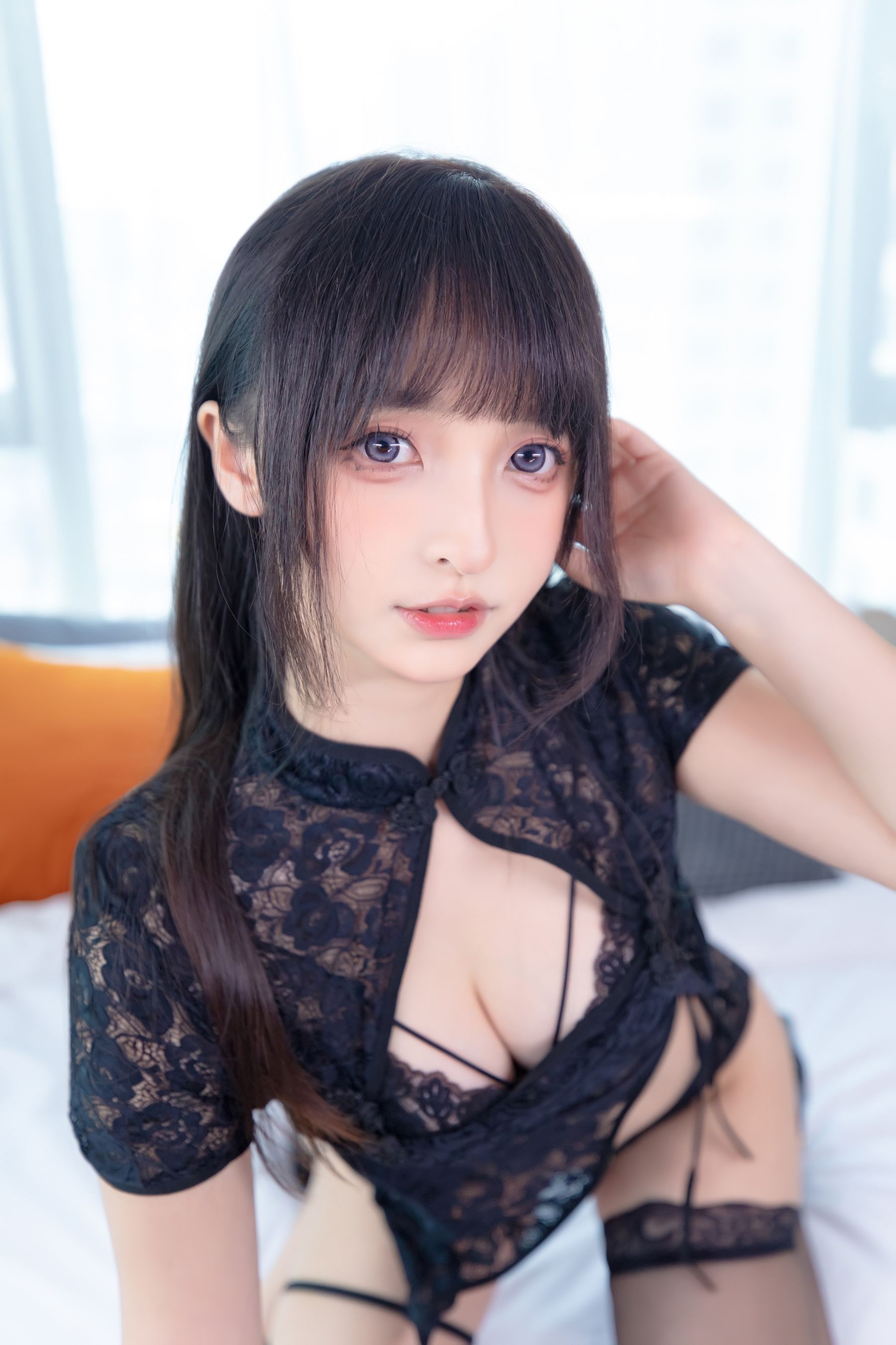 [福利COS] 萝莉神楽板真冬 之黄粱美梦