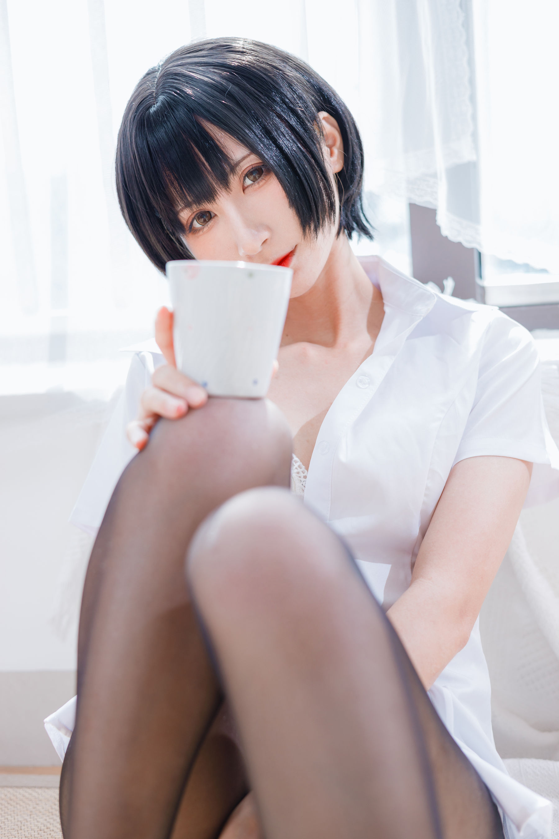 [福利COS] 贝儿酱Miki - OL装