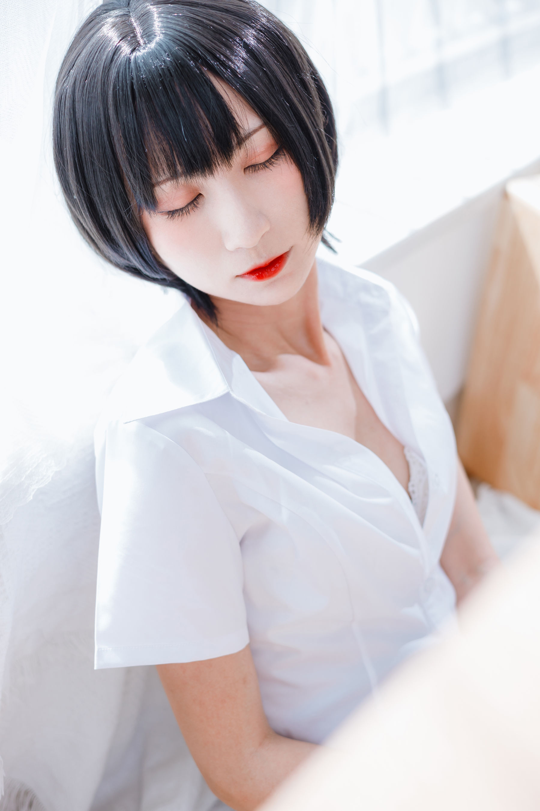 [福利COS] 贝儿酱Miki - OL装