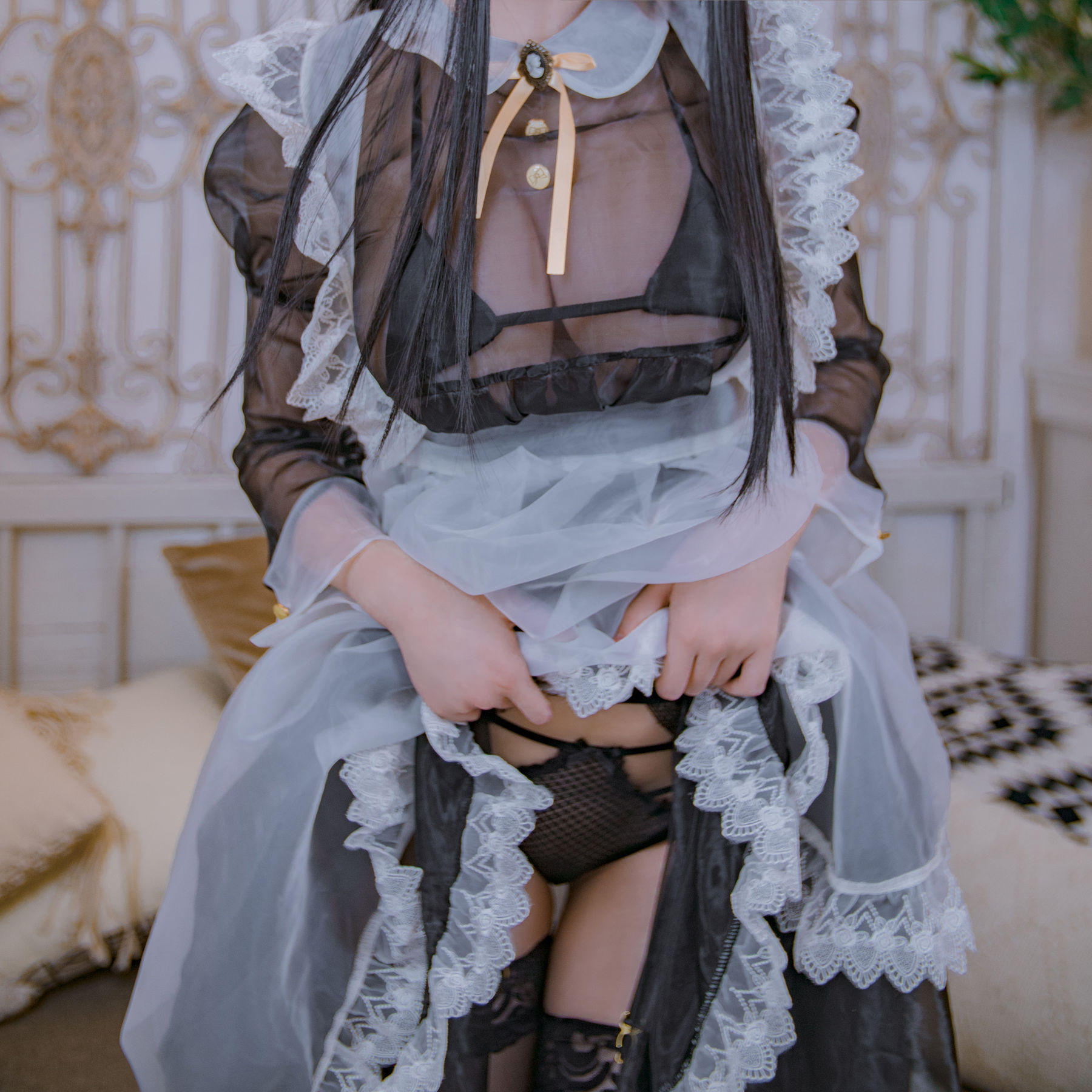 [福利COS] 起司块wii写真 - 会长是女仆大人