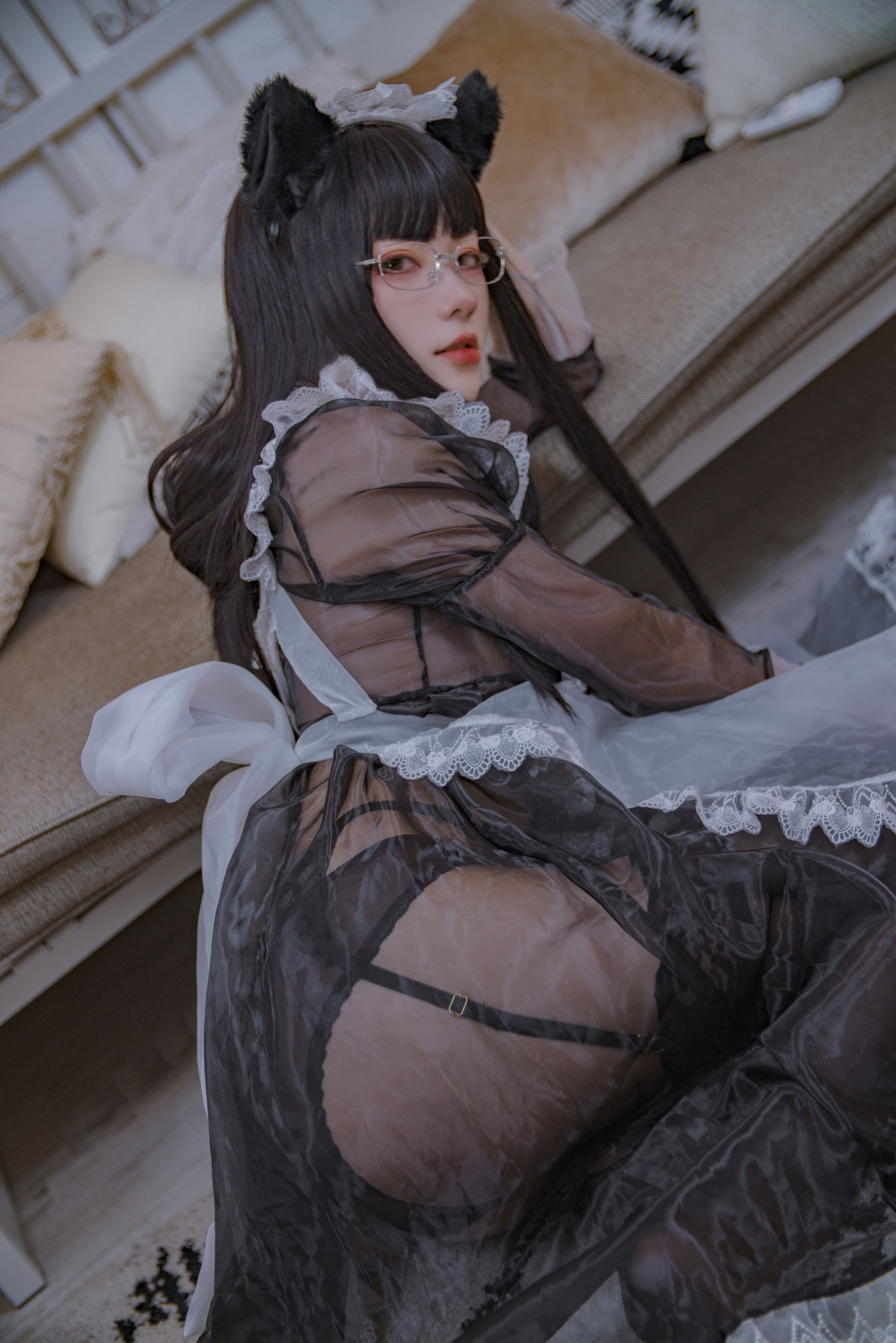 [福利COS] 起司块wii写真 - 会长是女仆大人