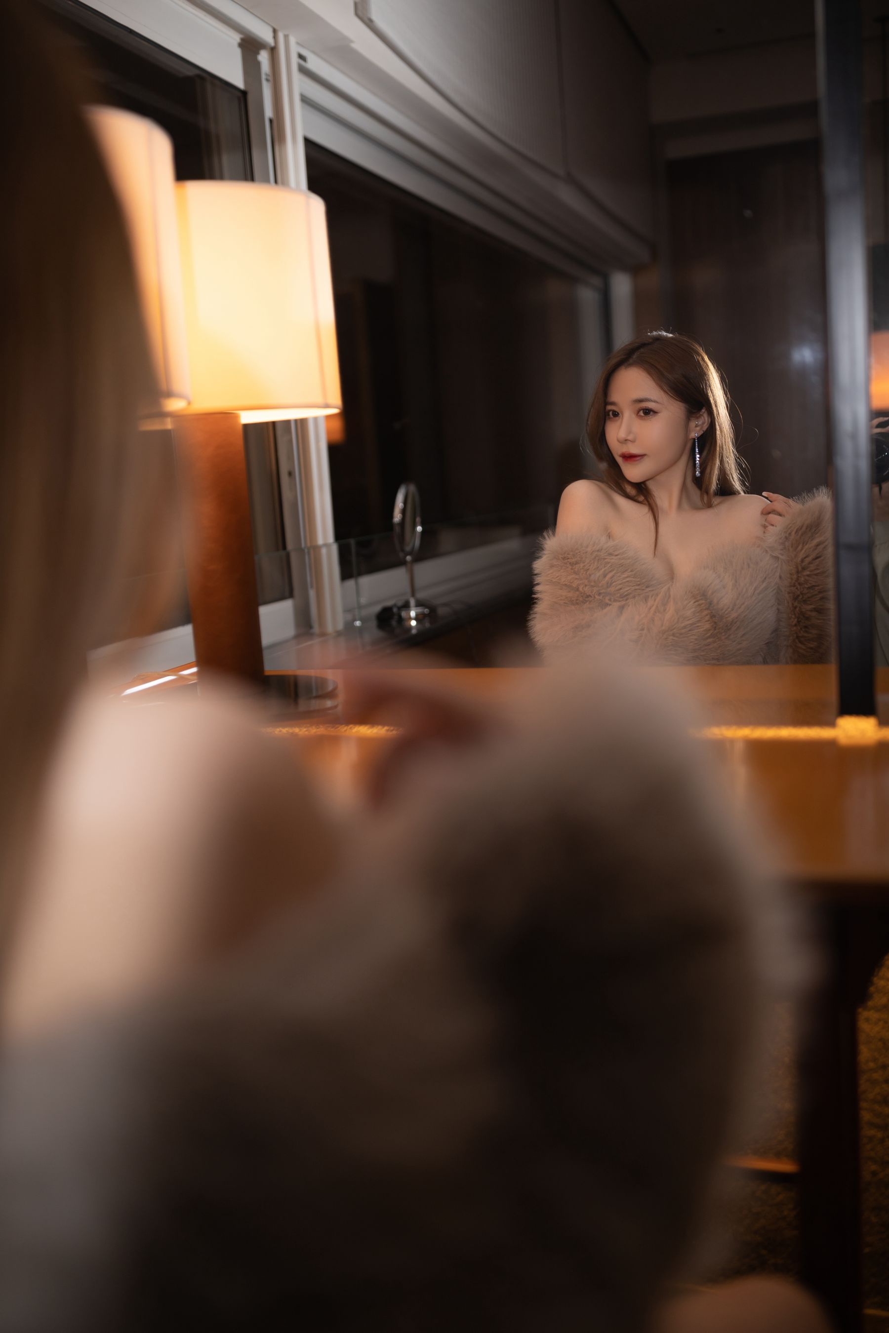 [福利COS] 鱼子酱 毛绒情趣写真