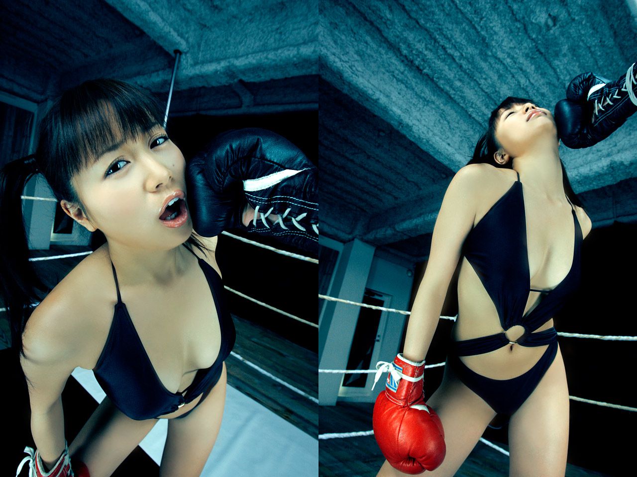 愛川ゆず季+佐野夏芽《Bomber Fight!》 [Image.tv]
