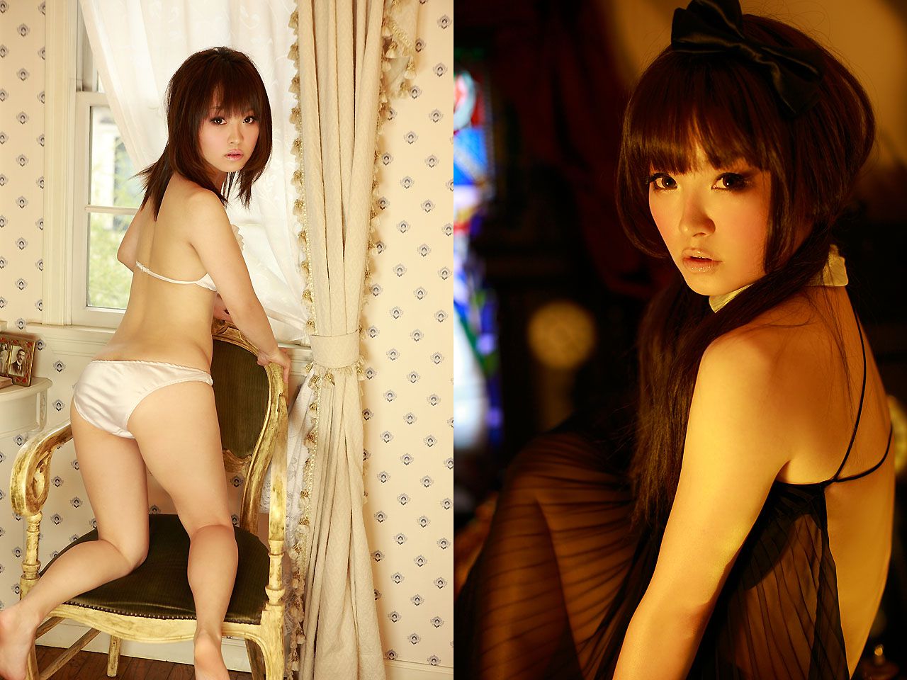 西条美咲 Misaki Saijo 《Romance of White and Black》 [Image.tv]
