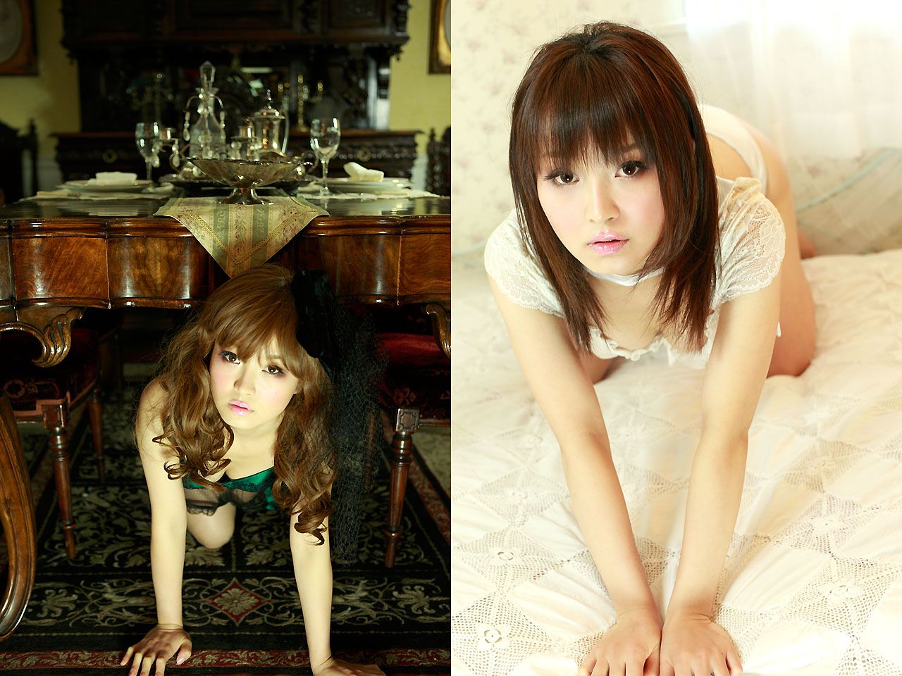 西条美咲 Misaki Saijo 《Romance of White and Black》 [Image.tv]