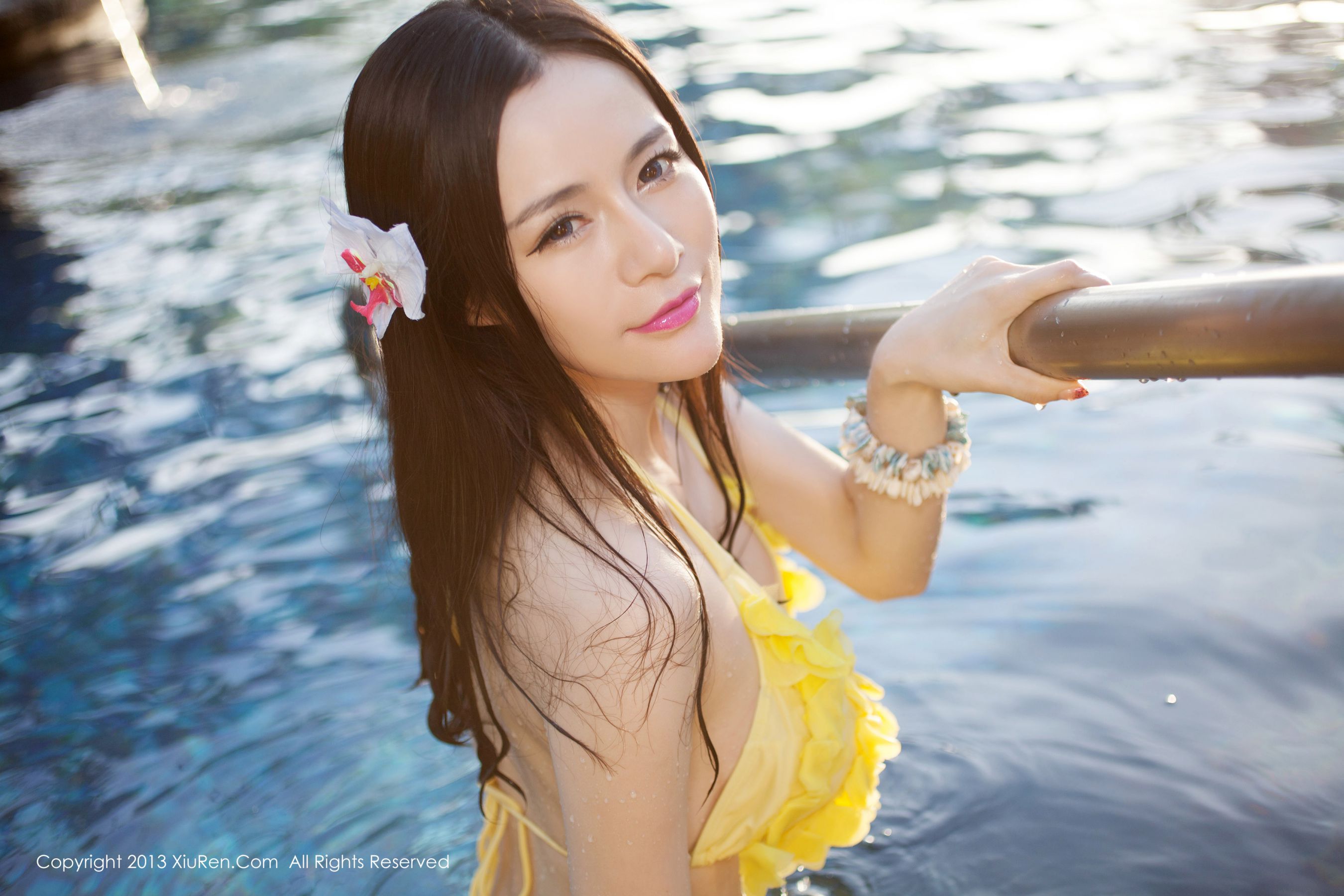 nancy小姿 - 海边唯美比基尼系列 [秀人网XiuRen] No.069