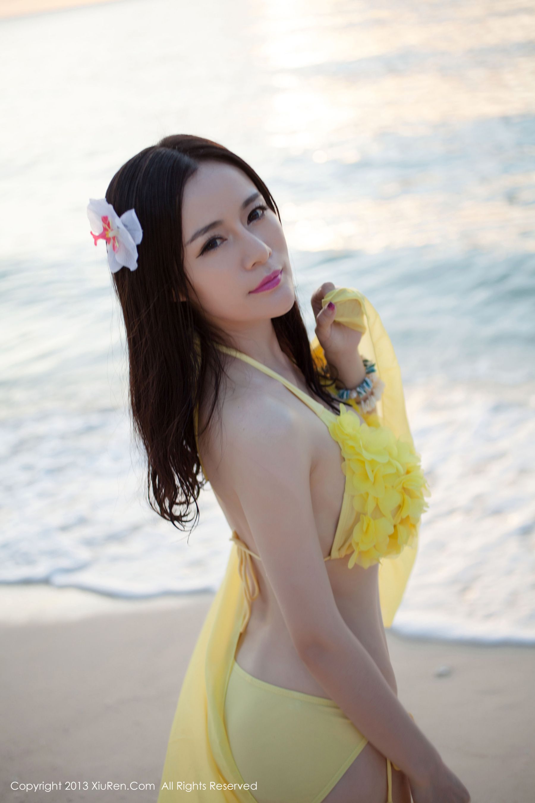 nancy小姿 - 海边唯美比基尼系列 [秀人网XiuRen] No.069
