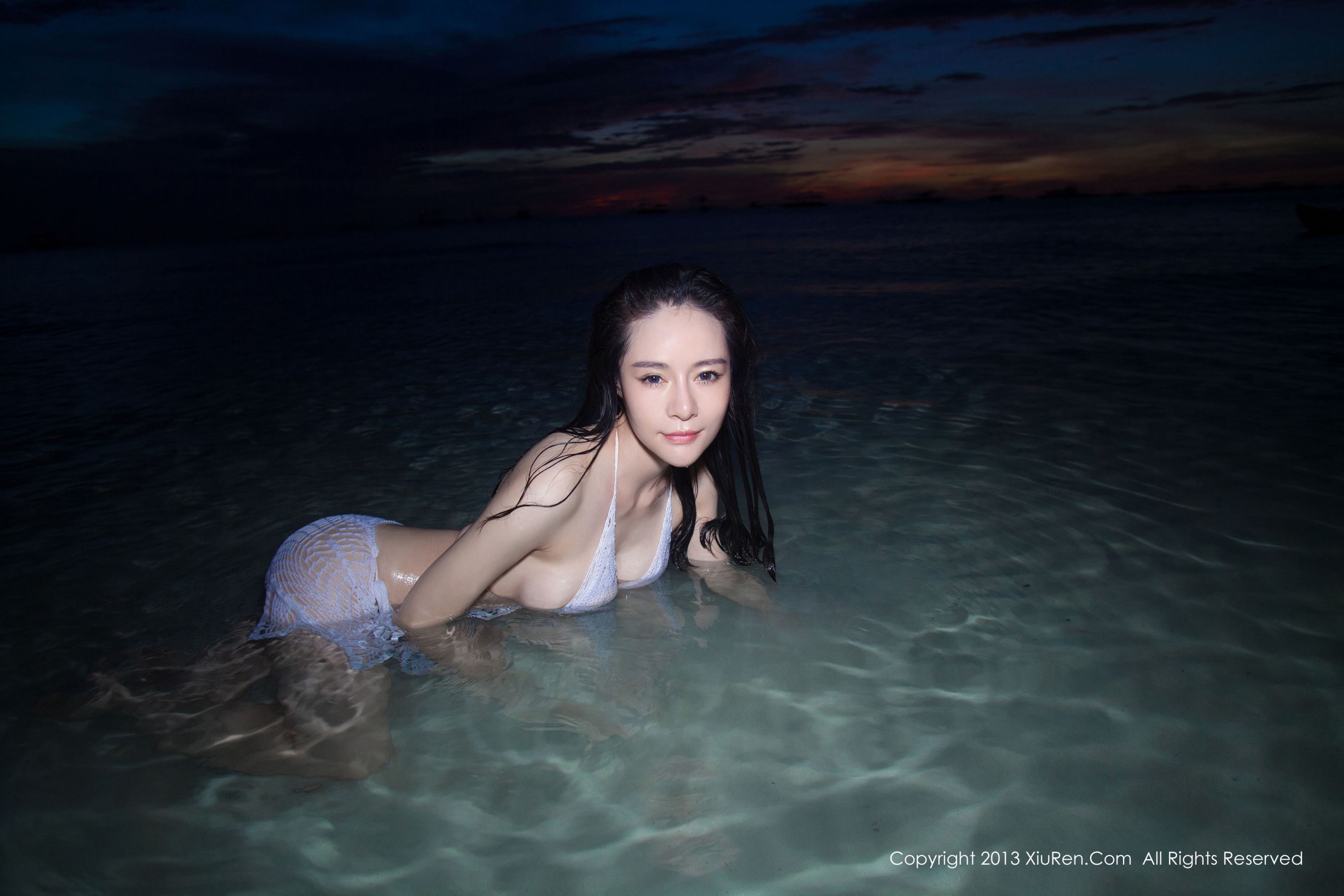 nancy小姿 - 海边唯美比基尼系列 [秀人网XiuRen] No.069