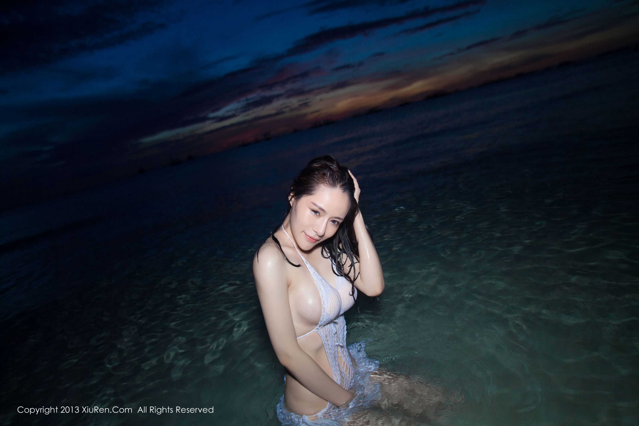 nancy小姿 - 海边唯美比基尼系列 [秀人网XiuRen] No.069