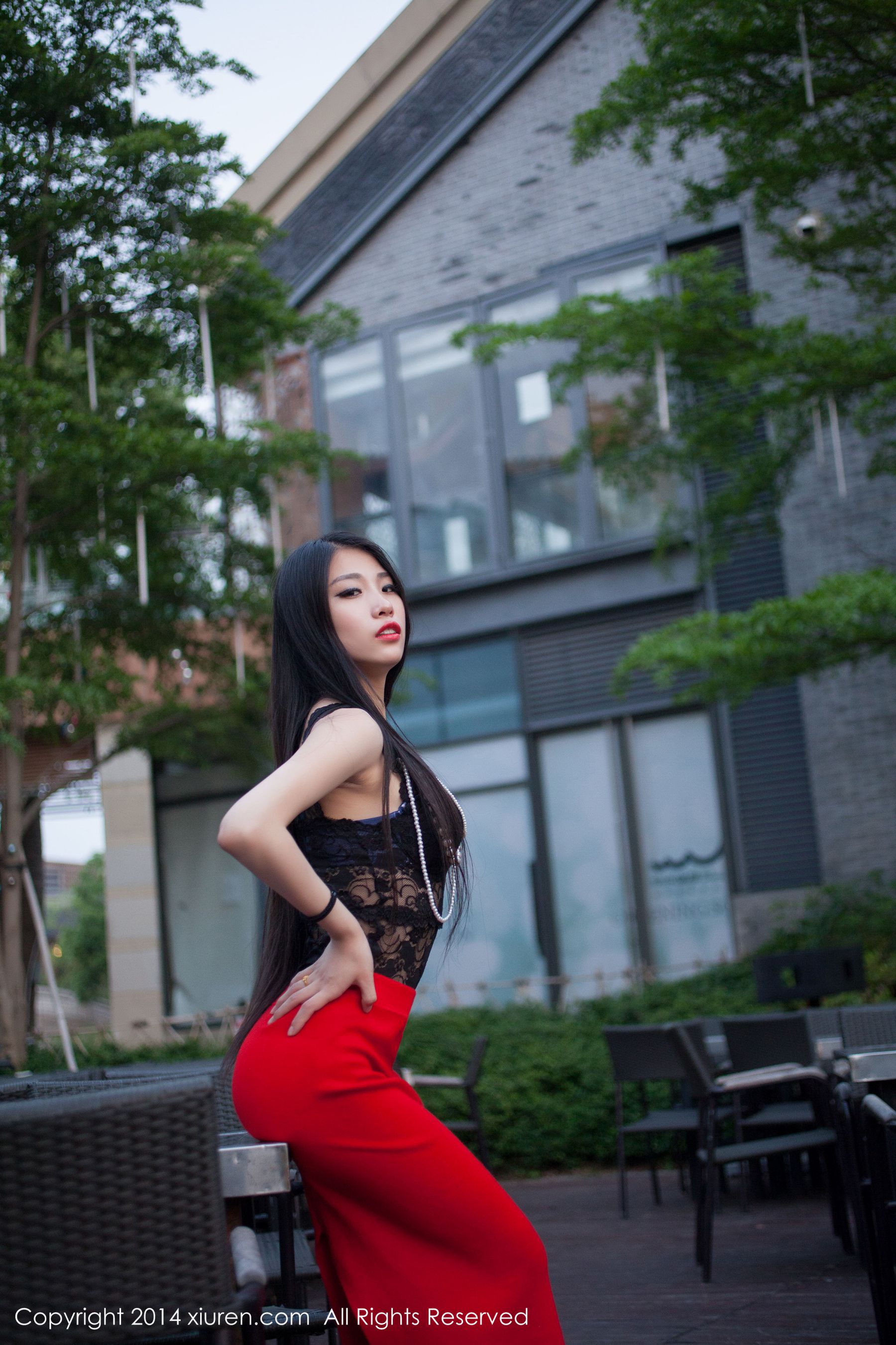 战姝羽Zina《翘臀无敌》 [秀人网XiuRen] No.128