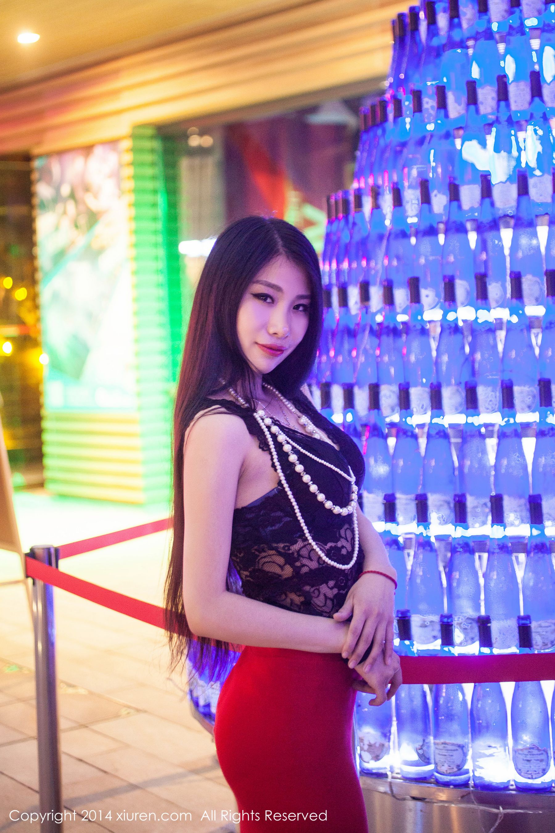 战姝羽Zina《翘臀无敌》 [秀人网XiuRen] No.128