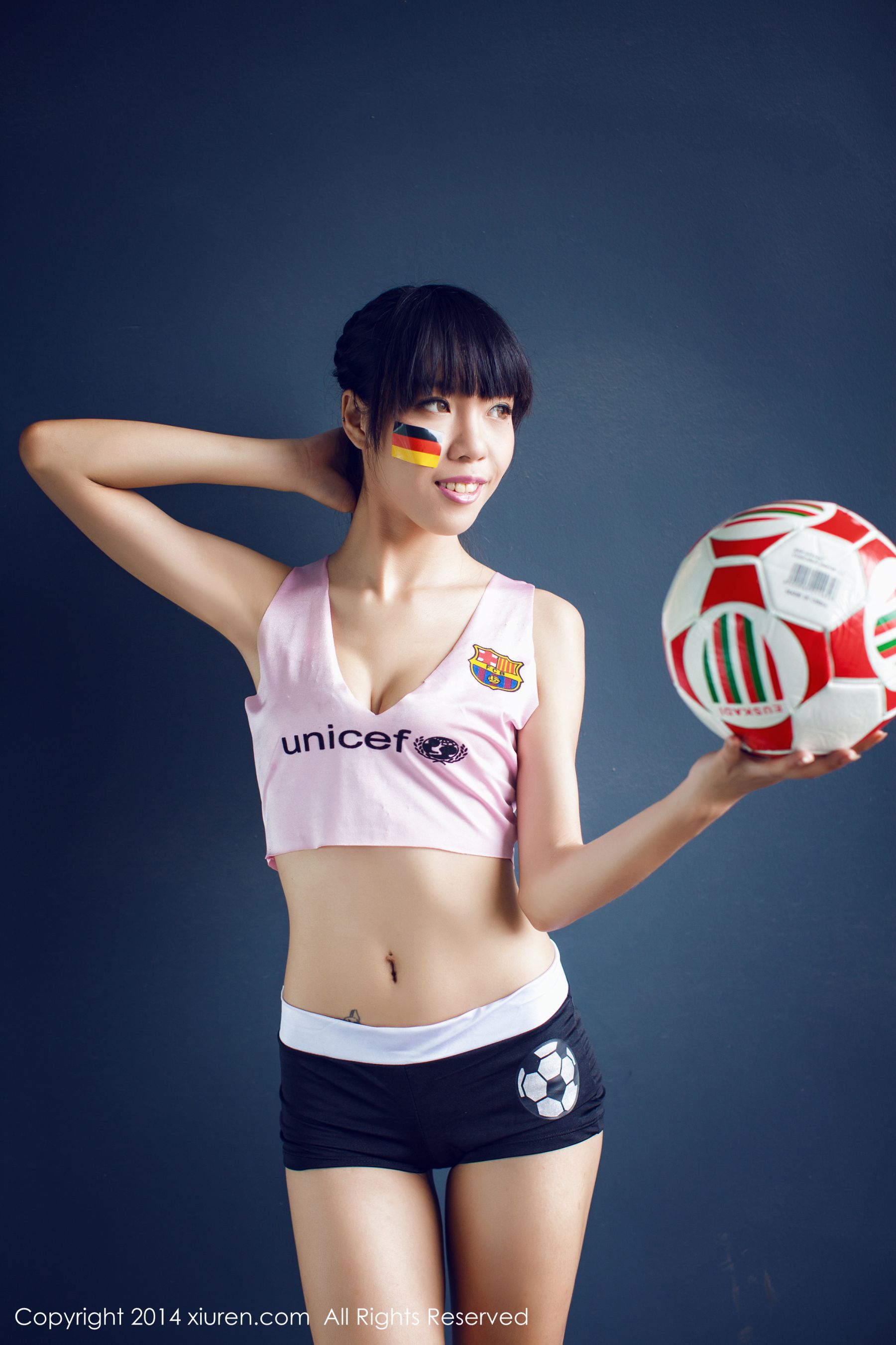 2014巴西世界杯足球宝贝合集 [秀人网XiuRen] No.159