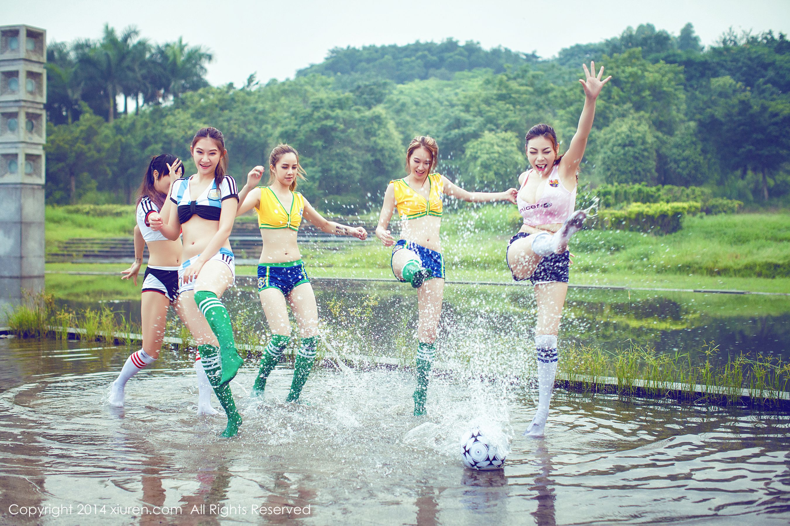 2014巴西世界杯足球宝贝合集 [秀人网XiuRen] No.159