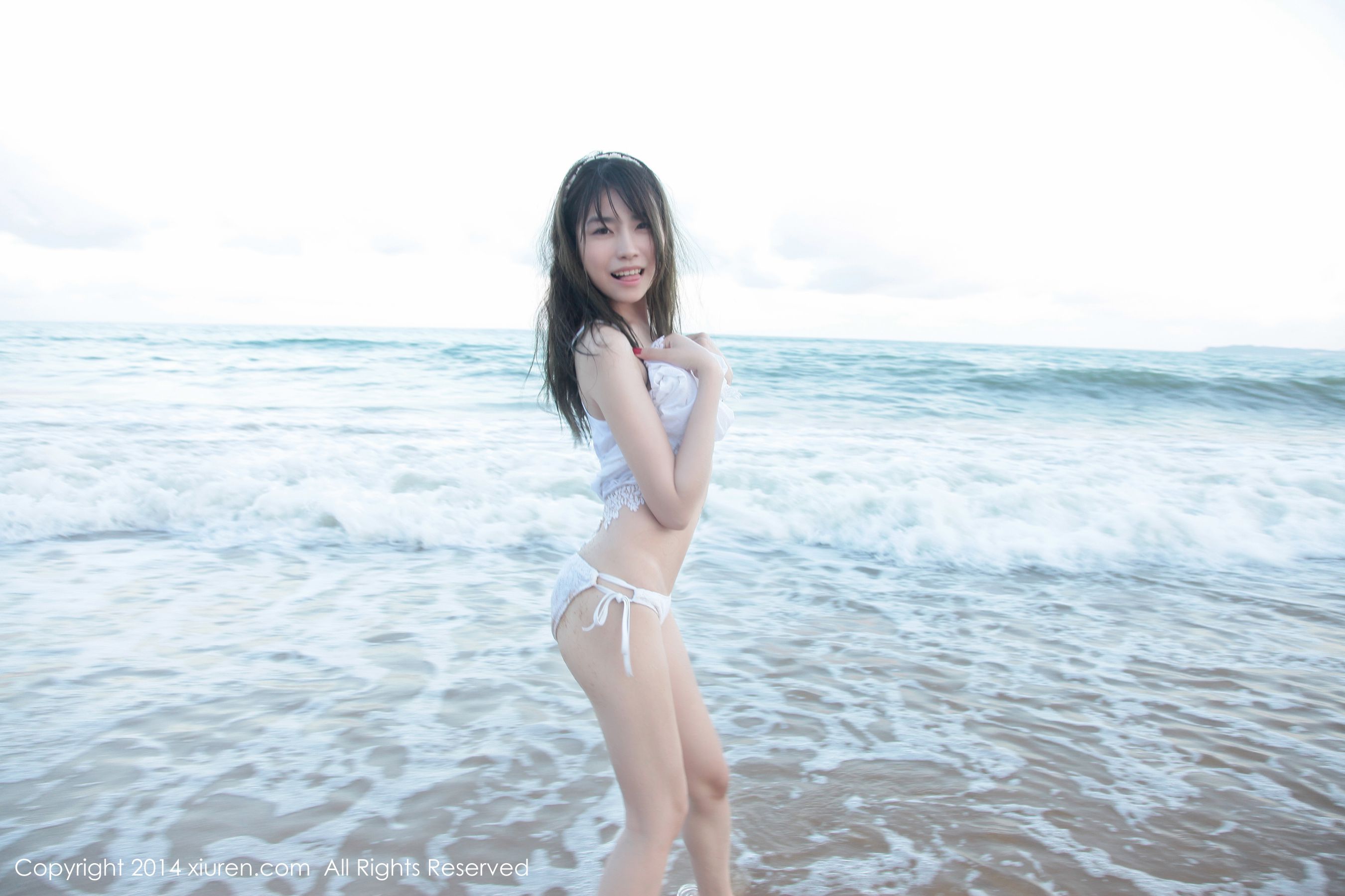 许诺Sabrina《海边小清新系列》 [秀人网XiuRen] No.167