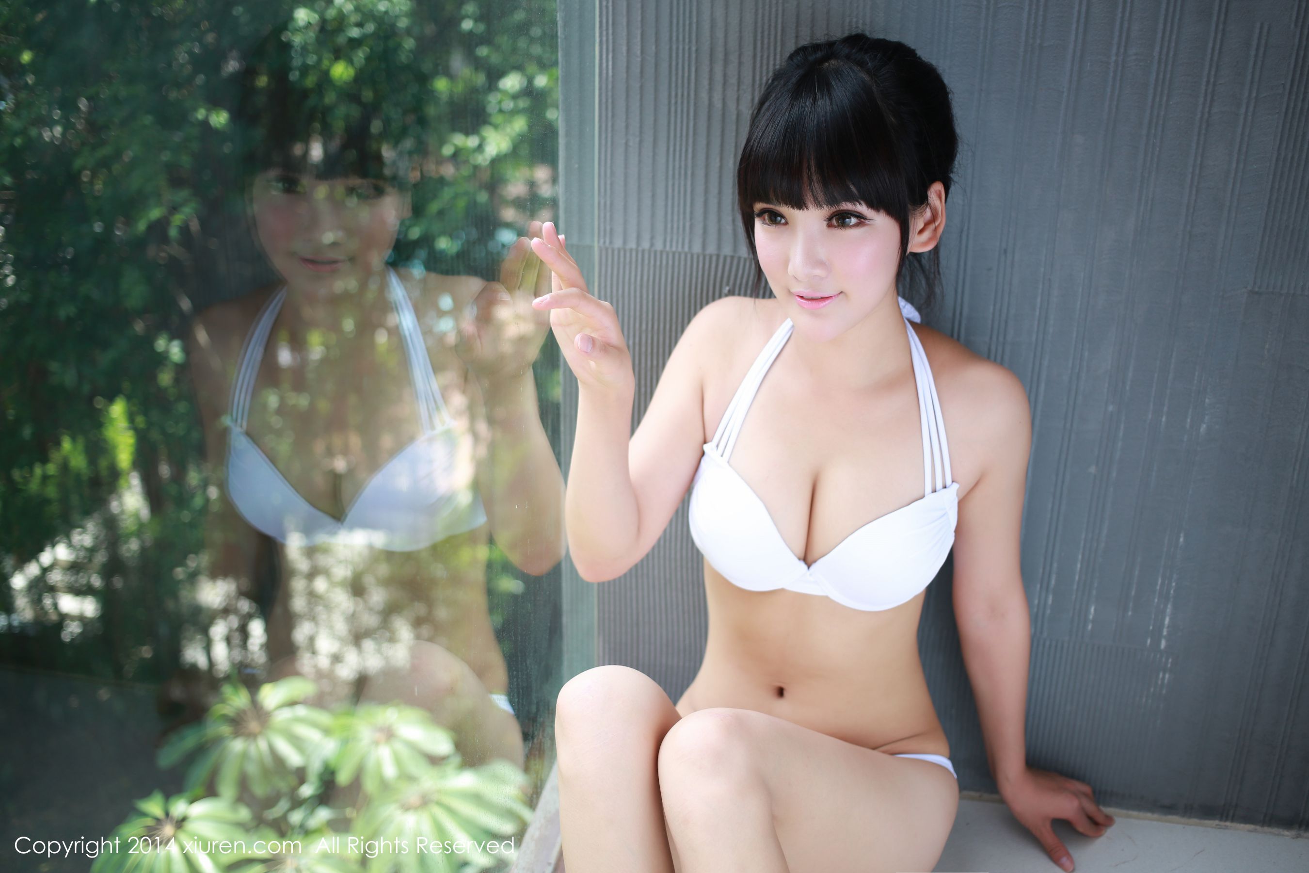 妮儿Bluelabel《泰国旅拍》内衣+比基尼系列 [秀人网XiuRen] No.186