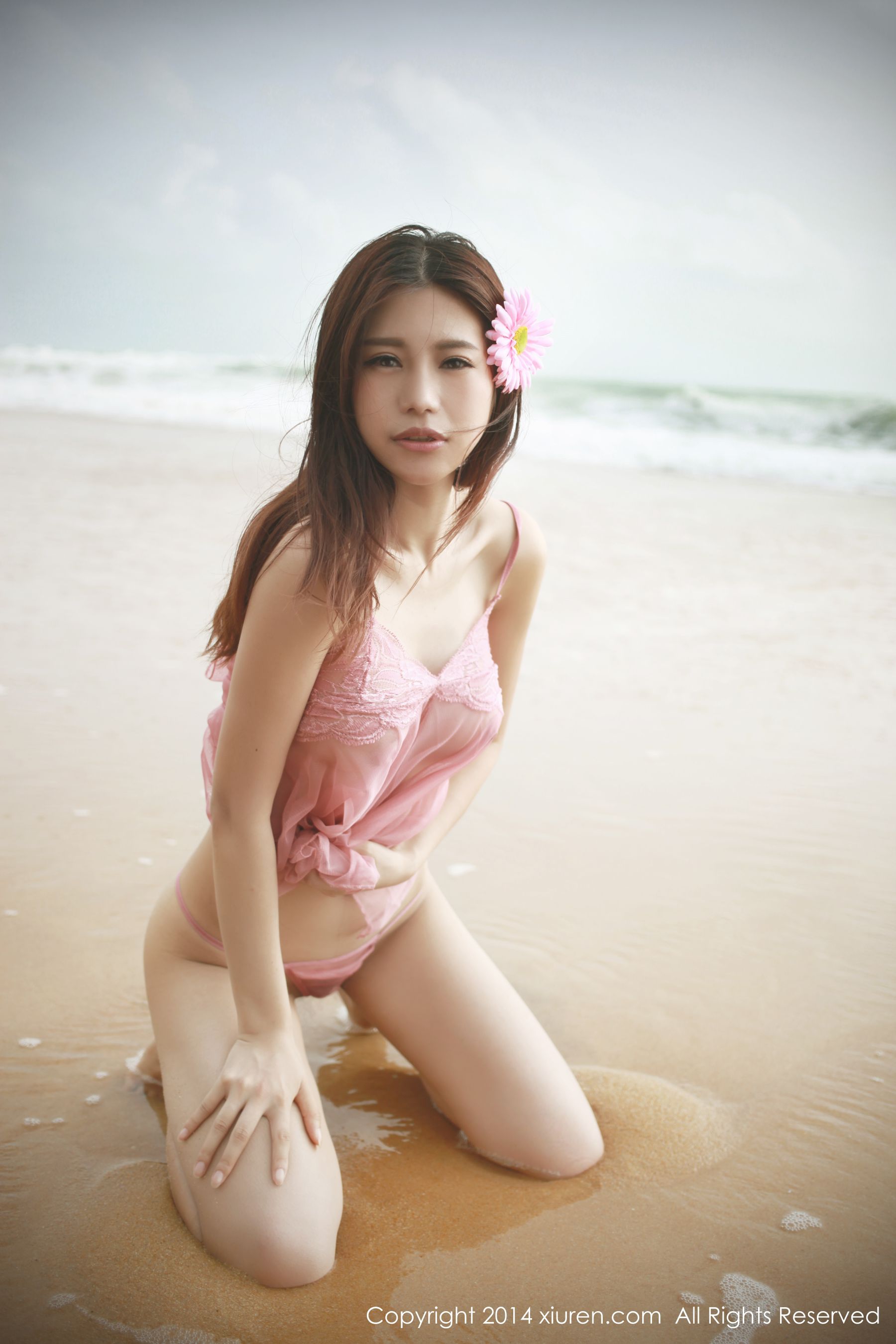 绮里嘉ula《海边风情~~》 [秀人网XiuRen] No.188