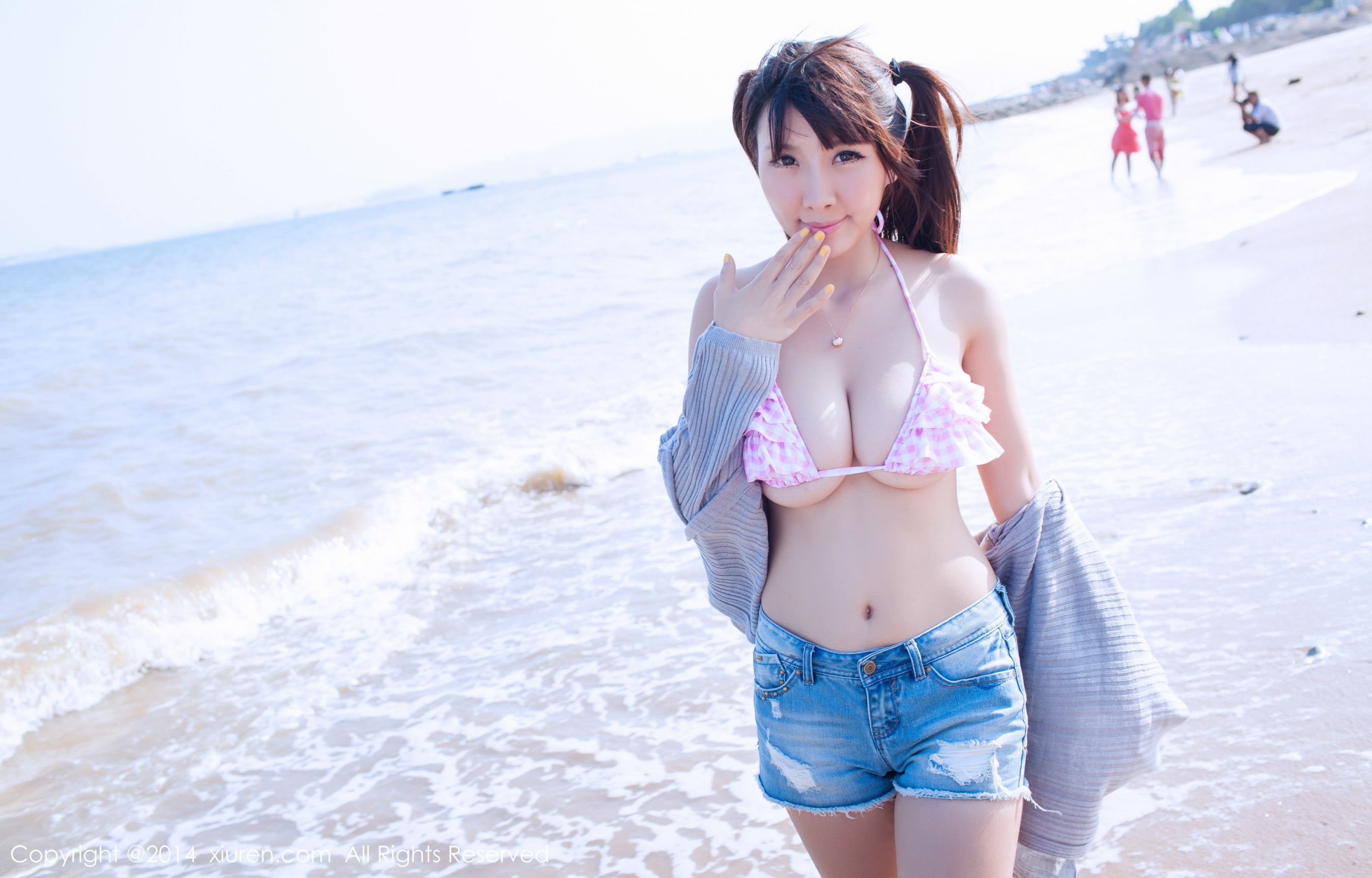 李镇姬/晓茜sunny《爆乳内衣+海边系列》 [秀人网XiuRen] No.227