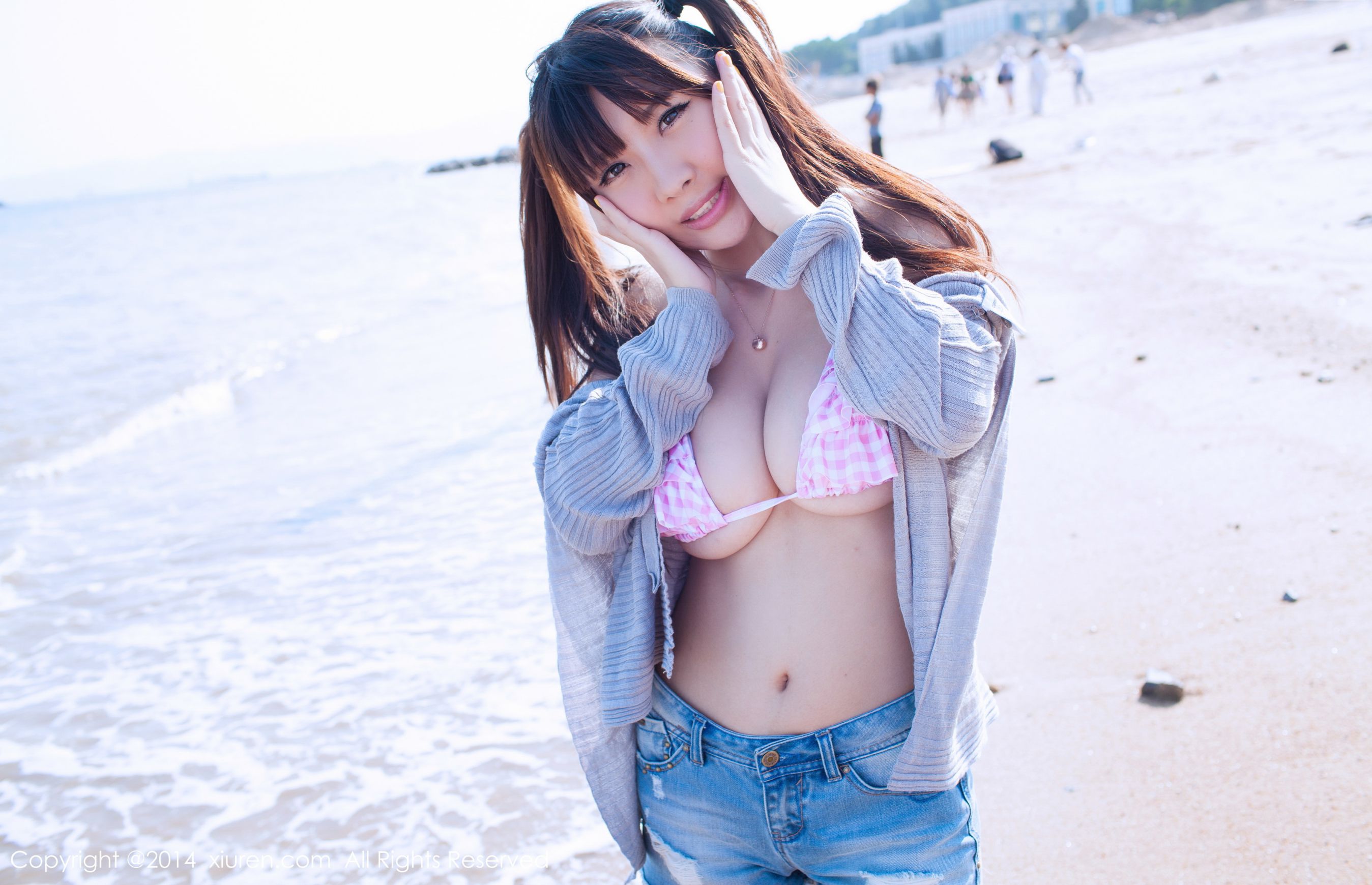 李镇姬/晓茜sunny《爆乳内衣+海边系列》 [秀人网XiuRen] No.227